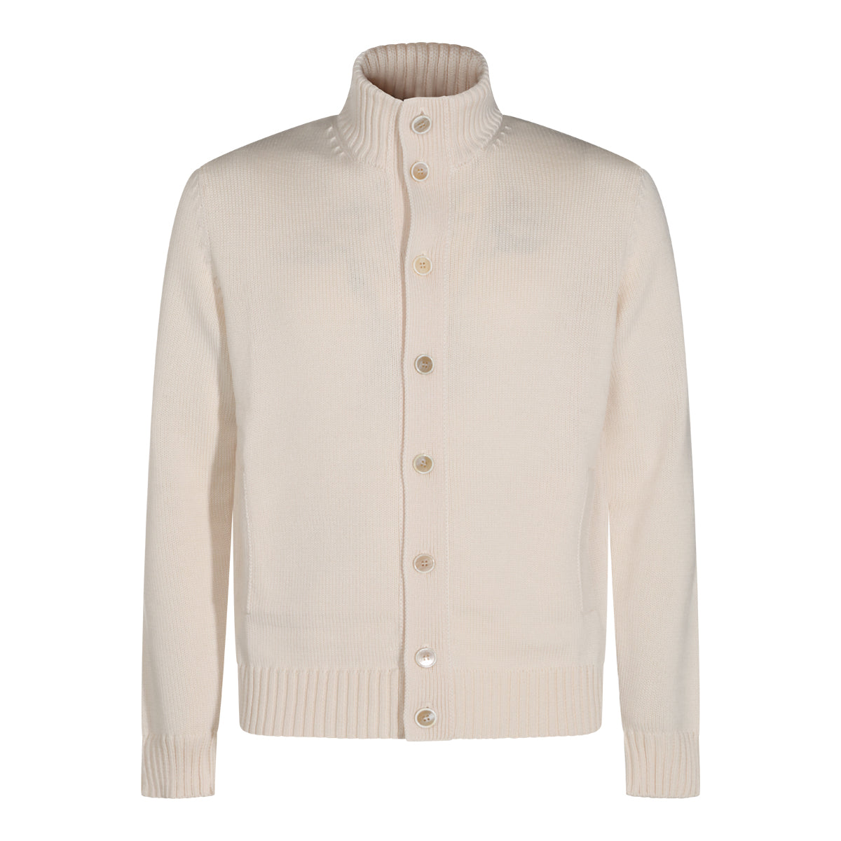 MILK VIRGIN WOOL KNITWEAR