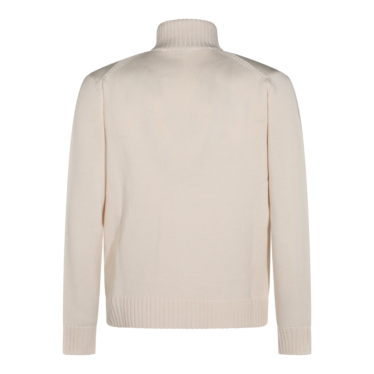 MILK VIRGIN WOOL KNITWEAR