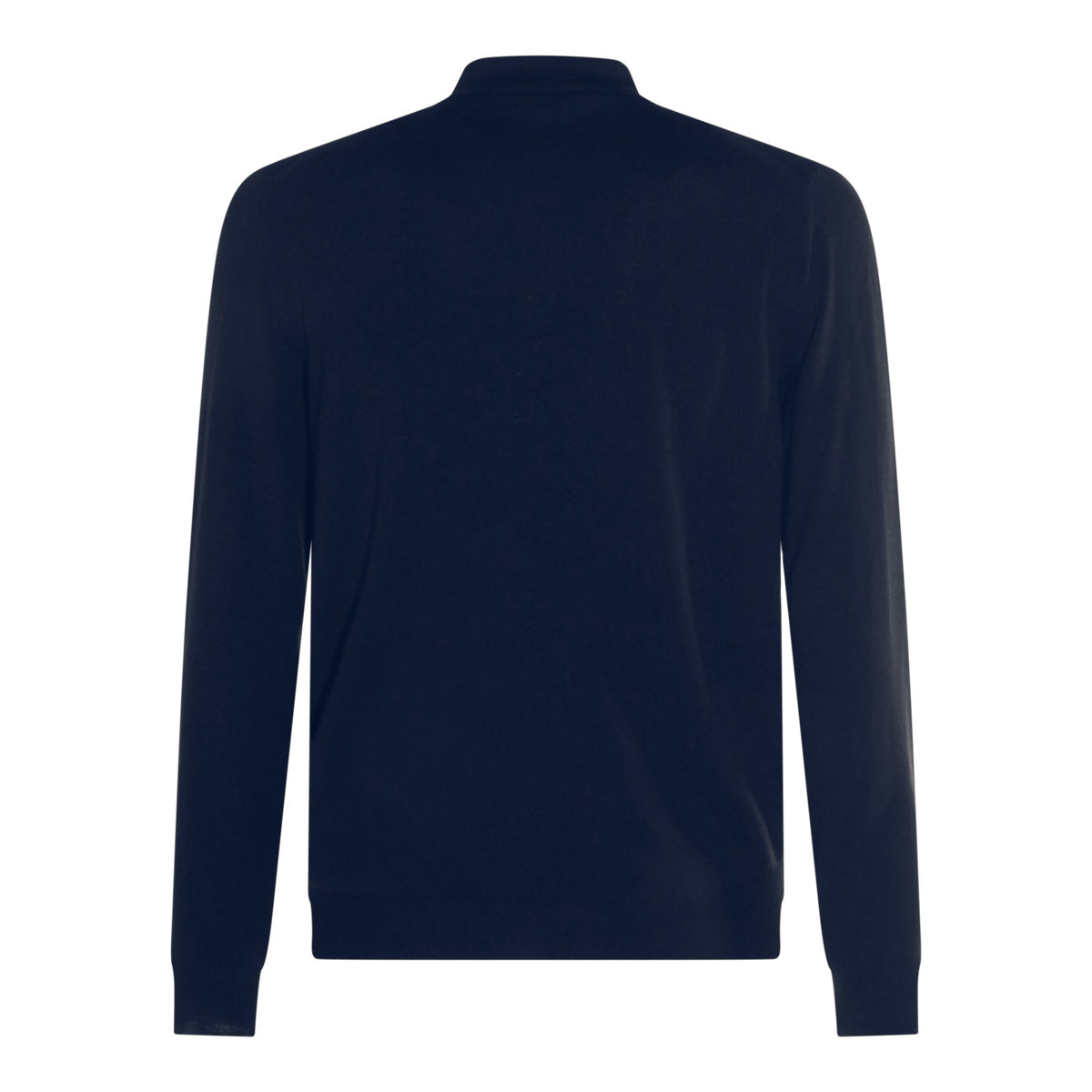NAVY VIRGIN WOOL SWEATER