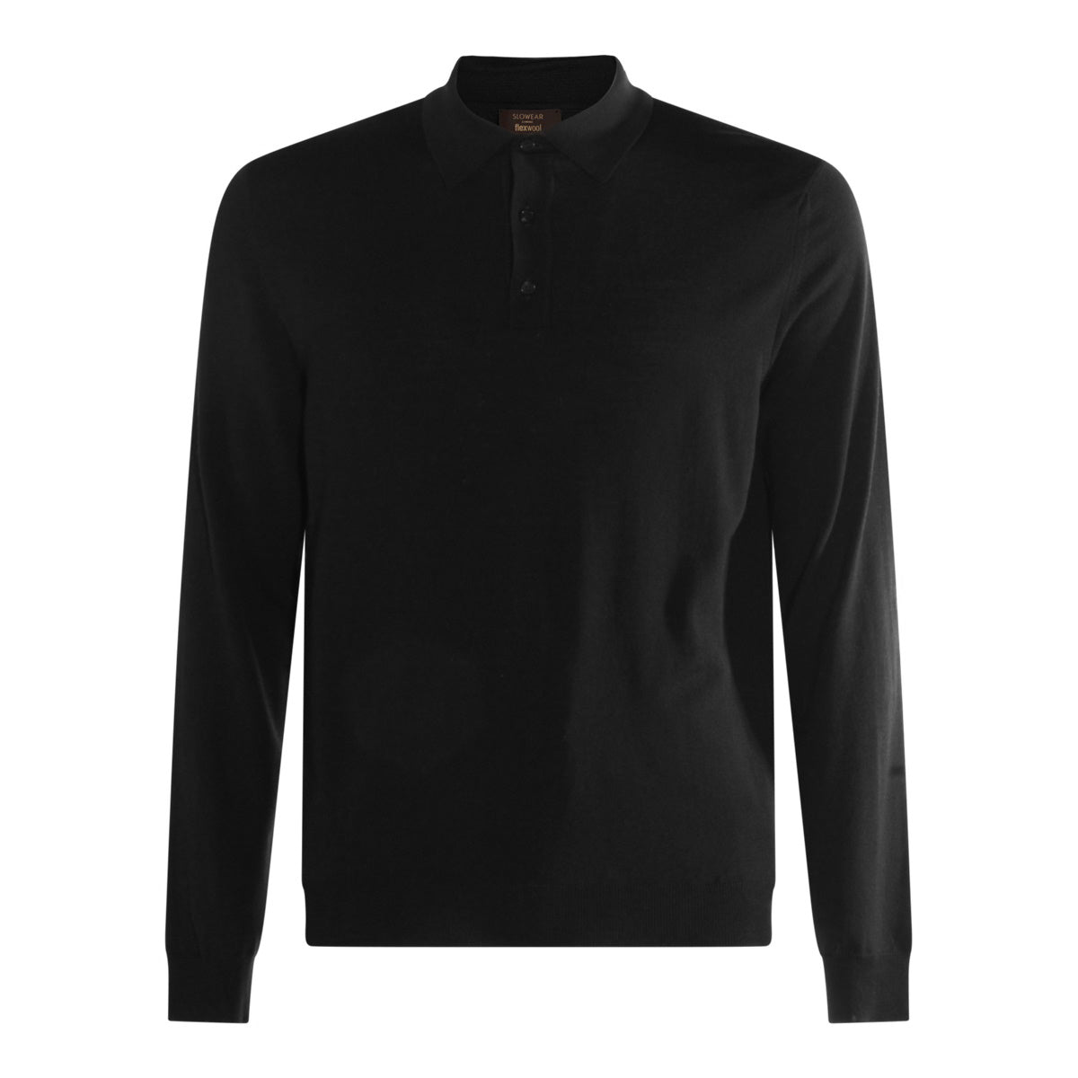BLACK VIRGIN WOOL SWEATER