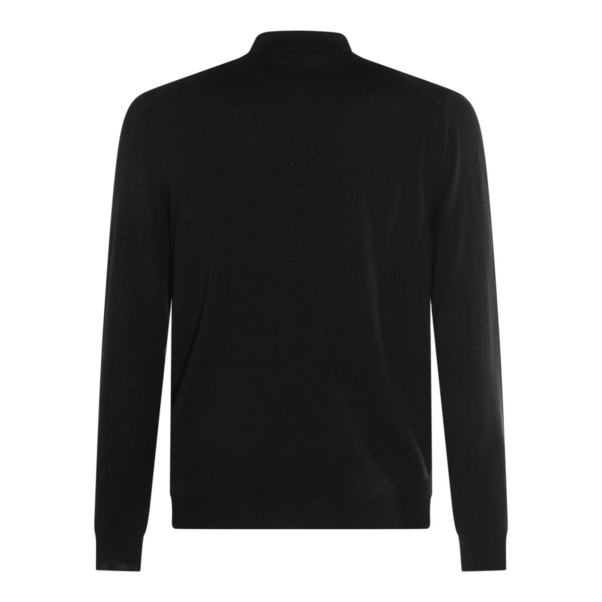 BLACK VIRGIN WOOL SWEATER