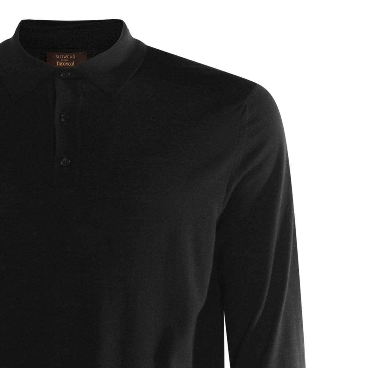 BLACK VIRGIN WOOL SWEATER