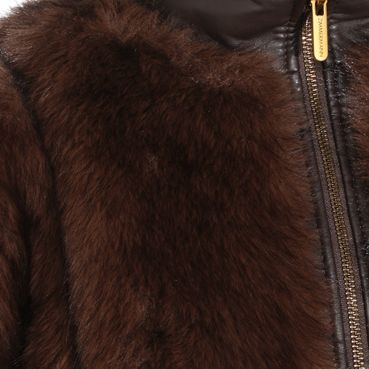 BROWN FUR JACKET