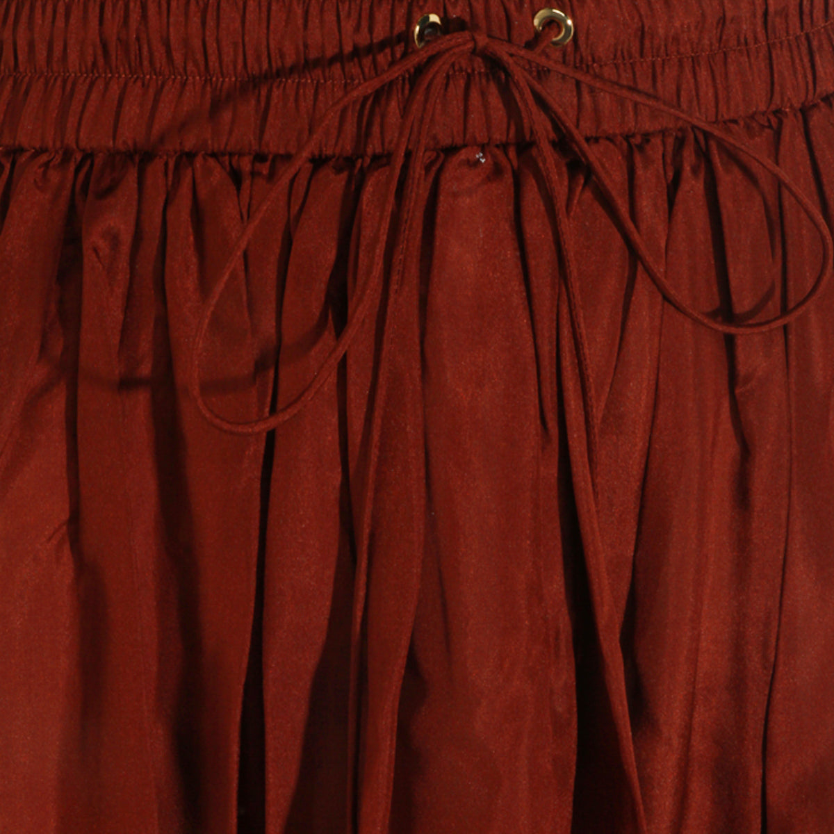 MERLOT SILK LONG SKIRT