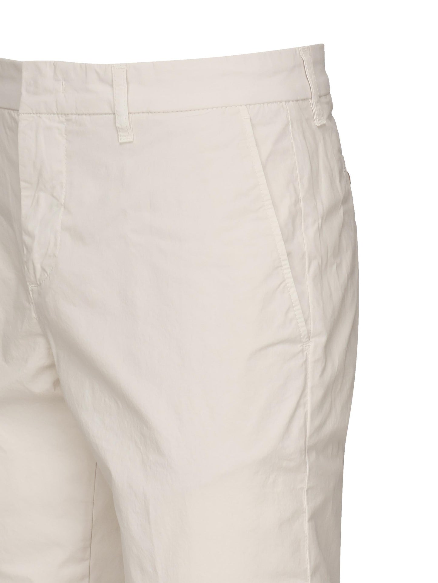 Pantalone capri in popeline di cotone