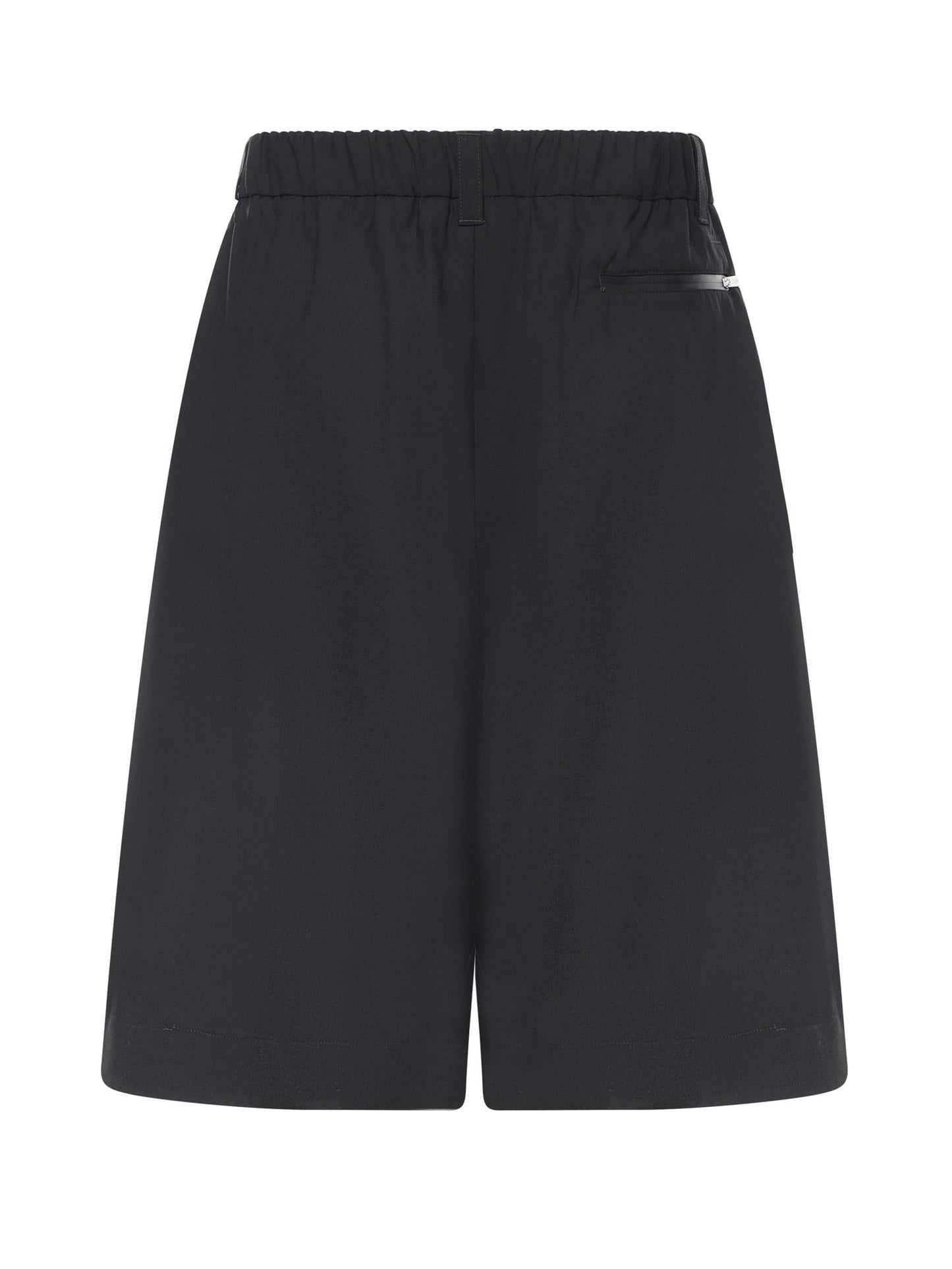 Shorts in wool touch