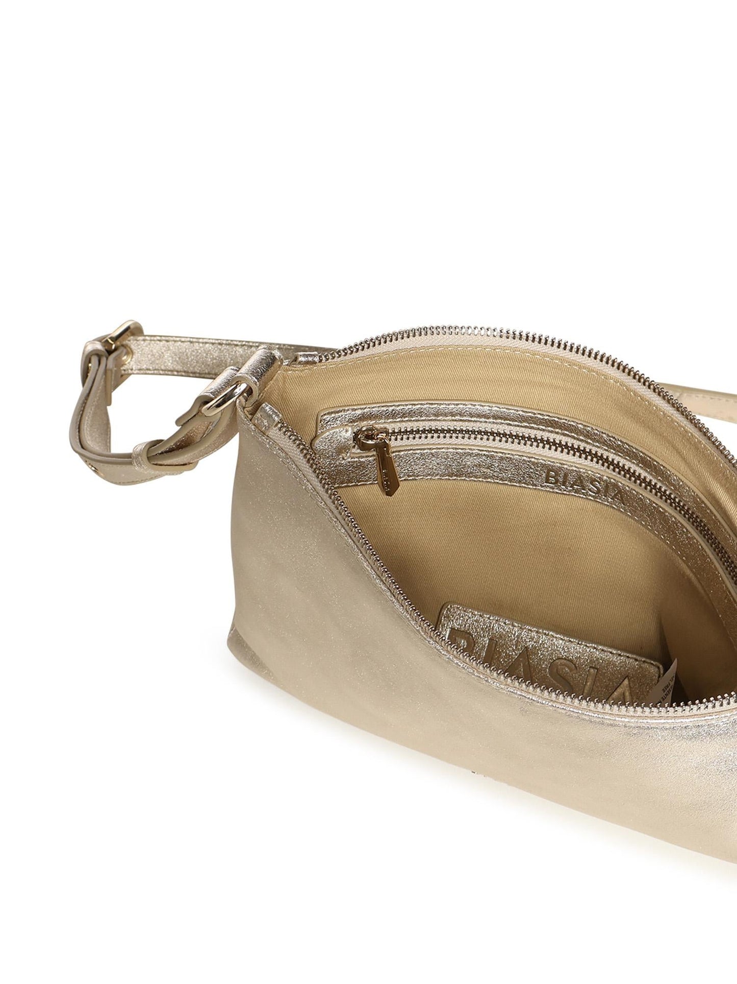 Pochette Flat in pelle