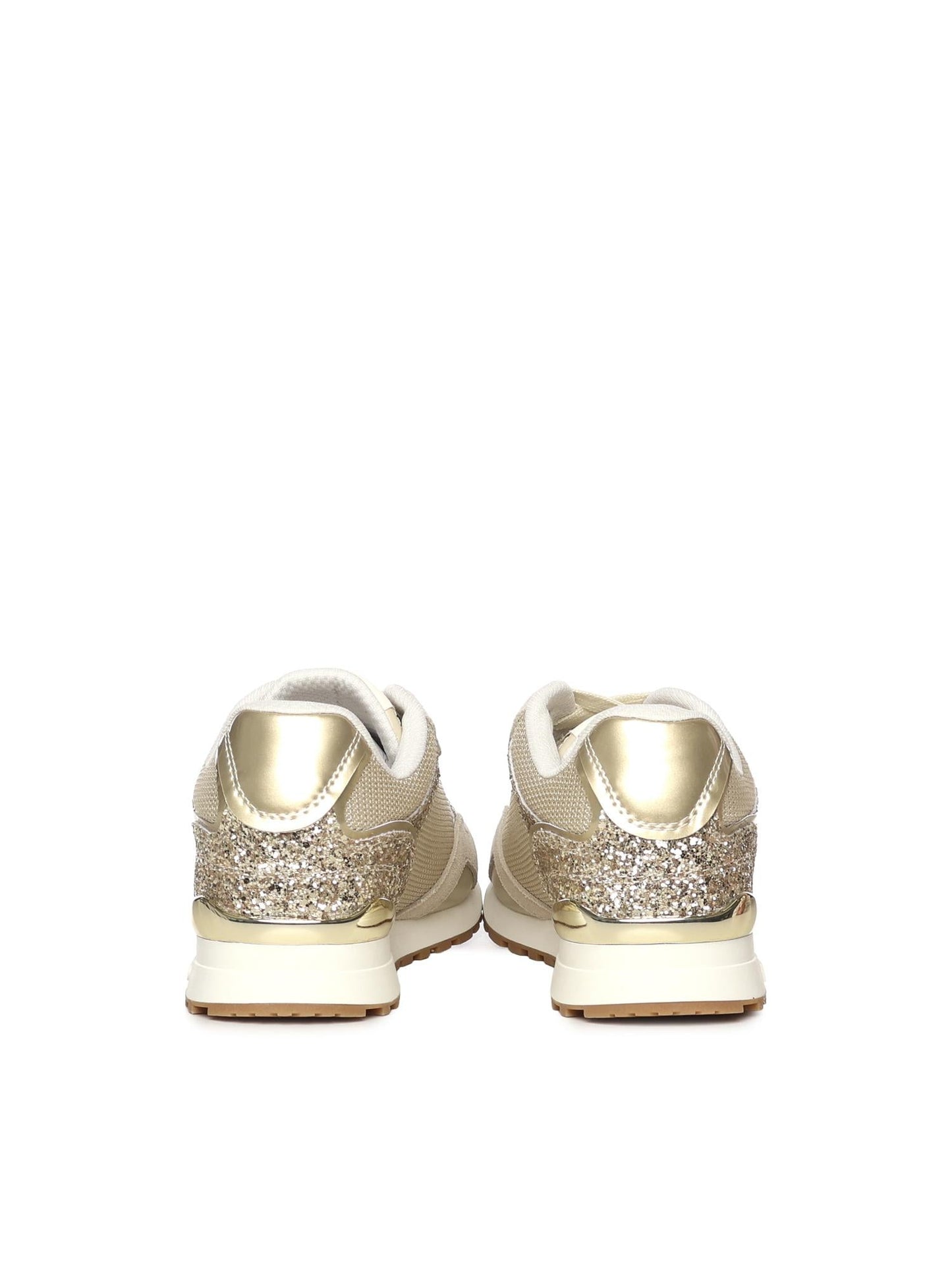 Sneakers glitter e mesh