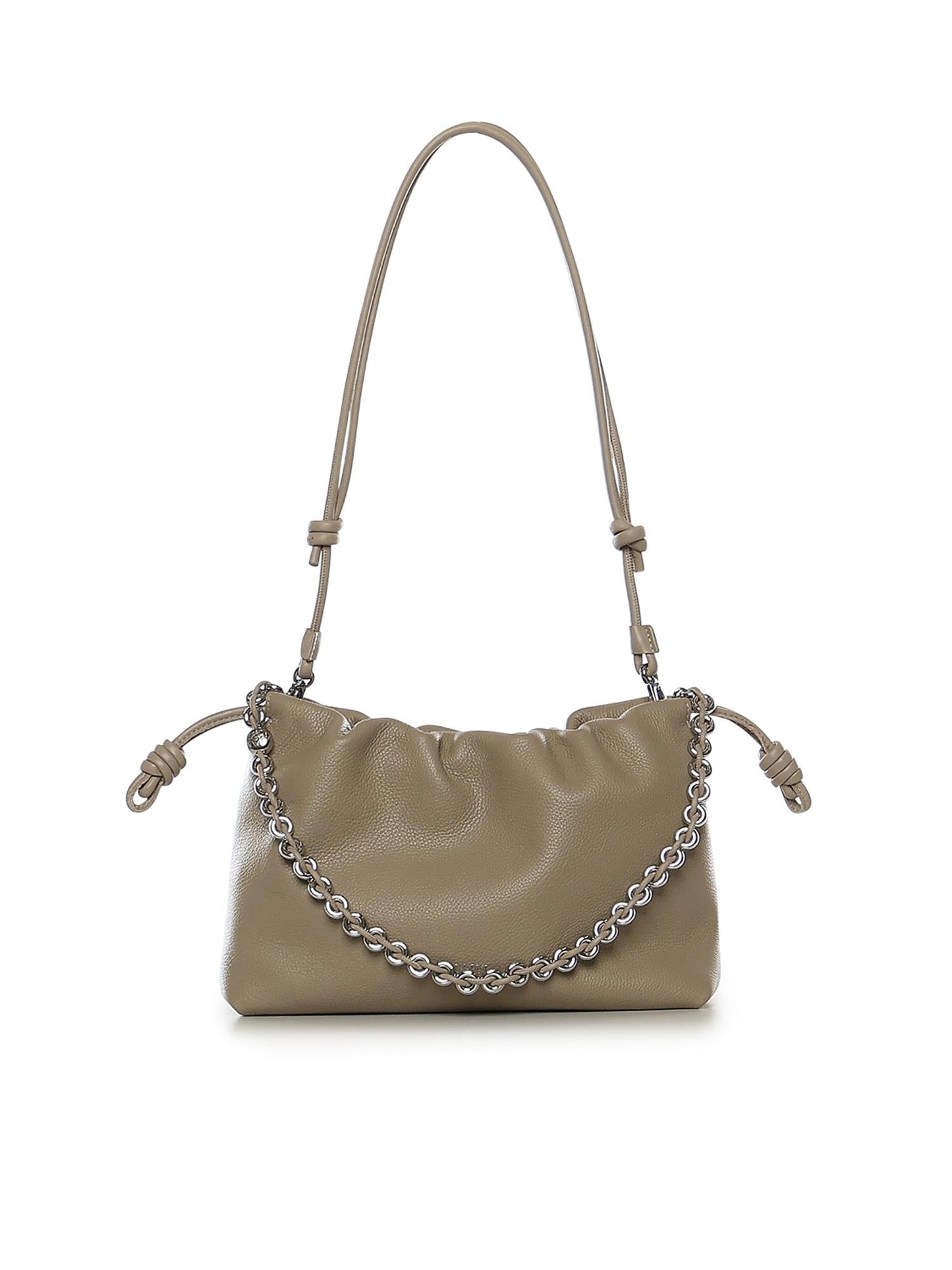 Borsa Flamenco Purse media in pelle di vitello