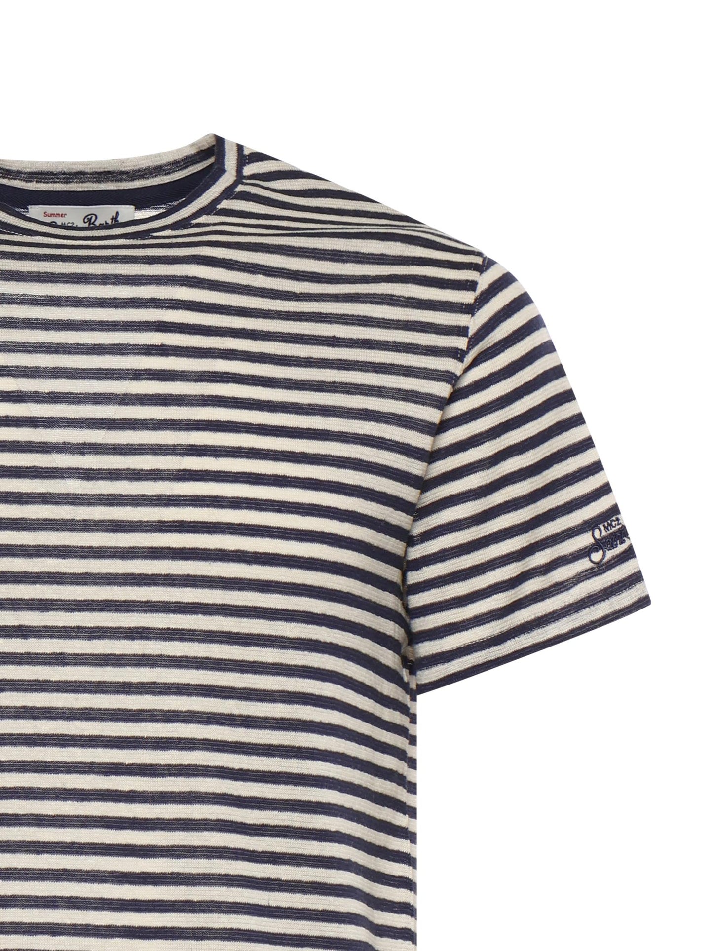 T-shirt Dover in cotone a righe