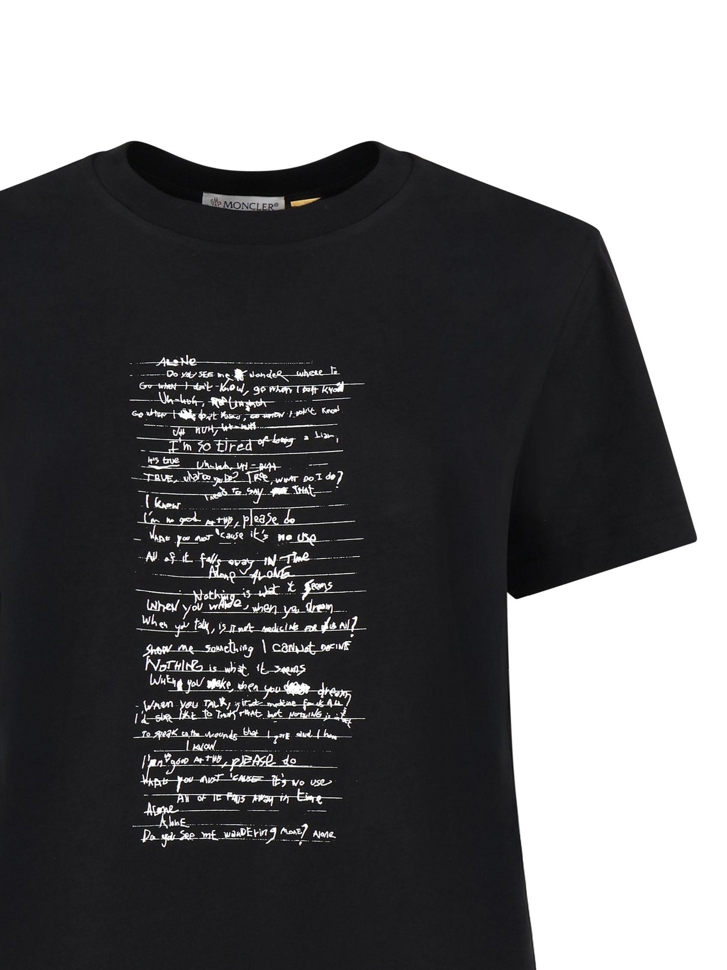 T-shirt Moncler X Willow Smith in cotone