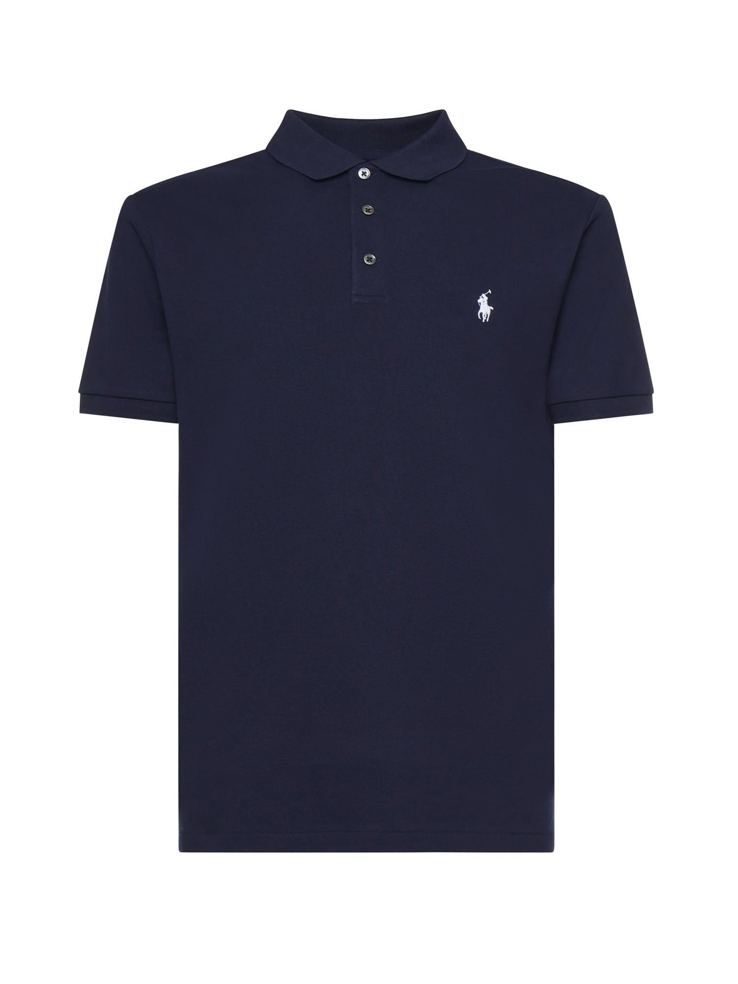 Polo in cotone con logo