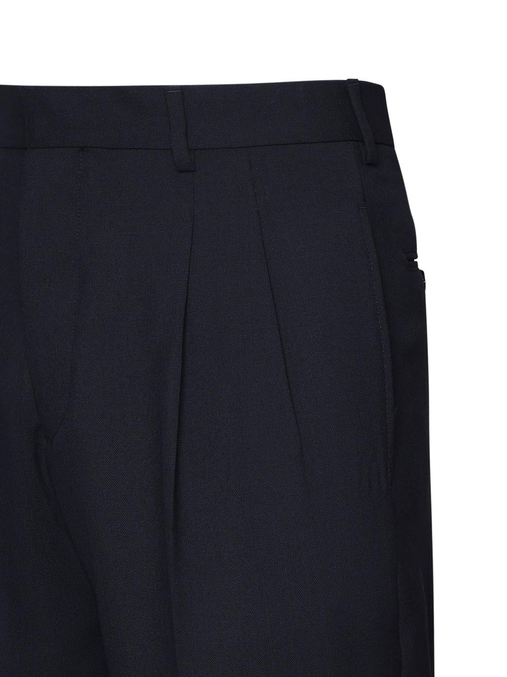 Pantaloni in pura lana vergine