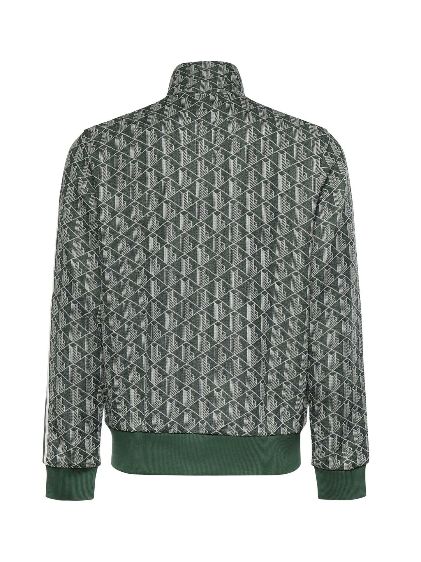 Giacca in jacquard con monogramma