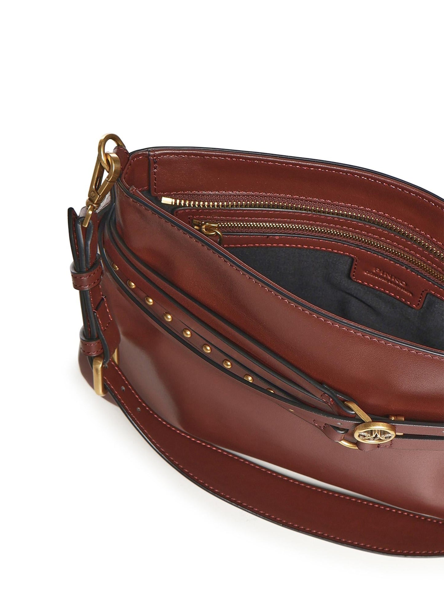Borsa a spalla media Belt Bag in pelle