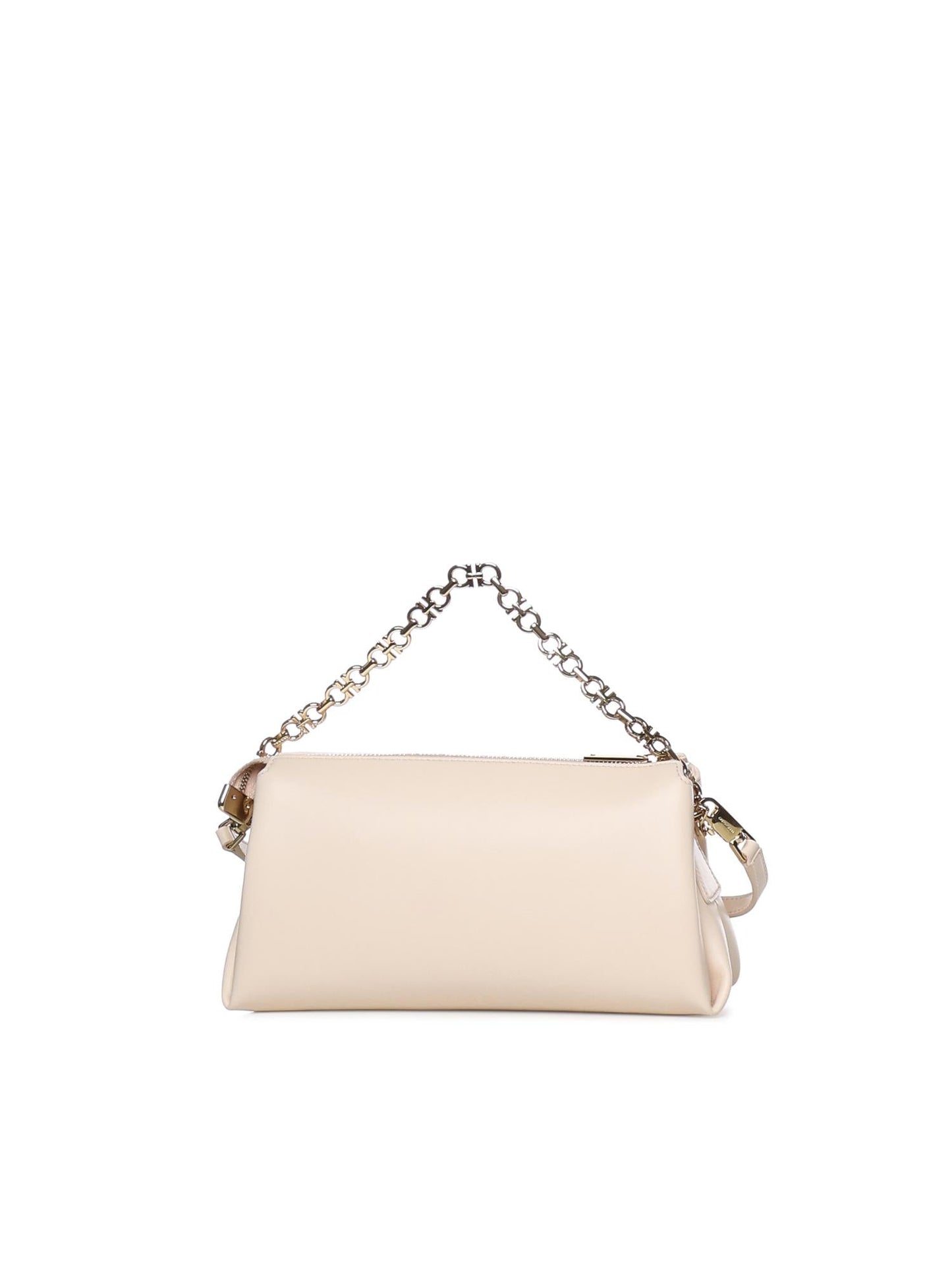 Mini bag in pelle con logo
