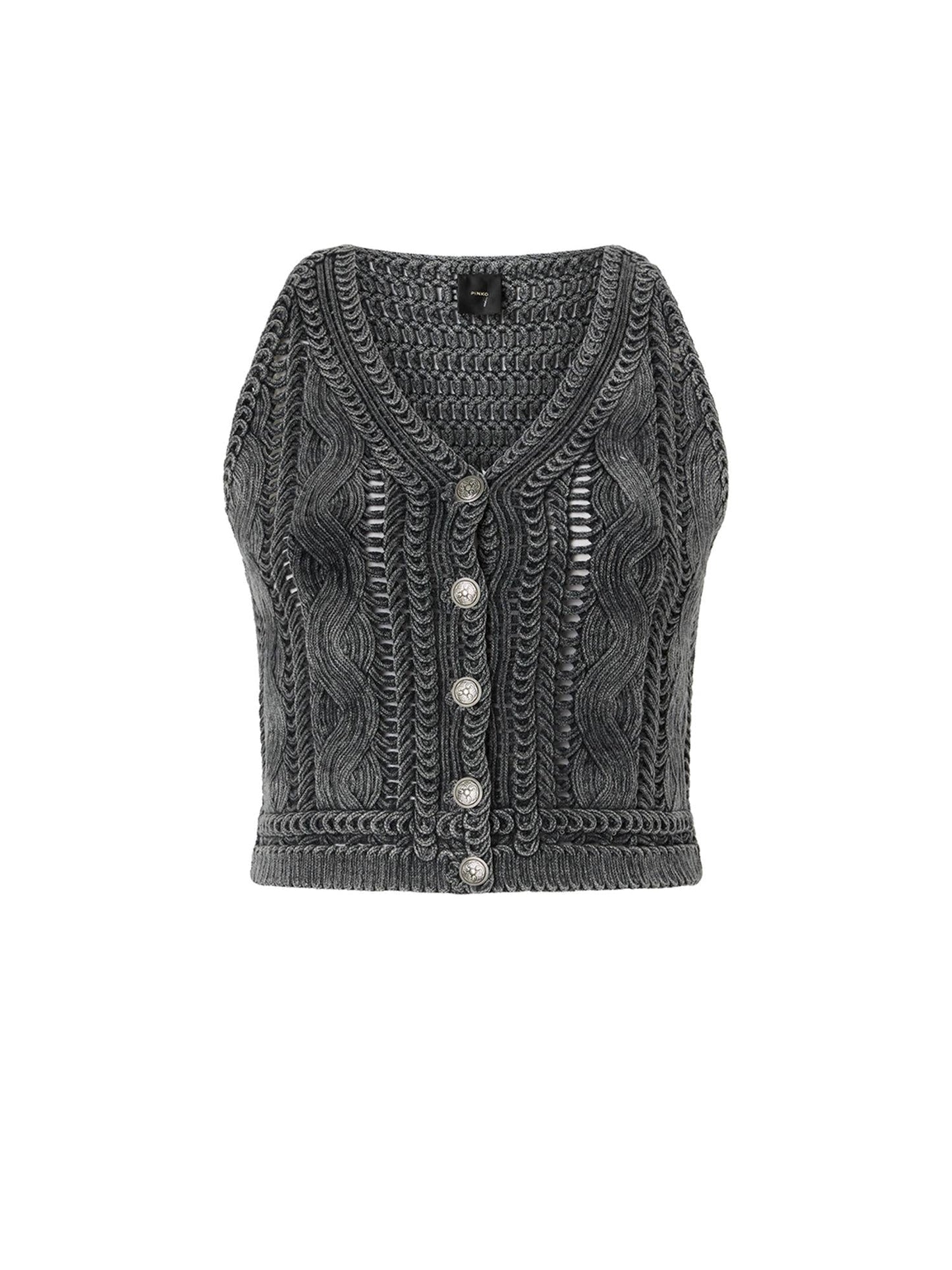 Gilet Myrtus in maglia di cotone