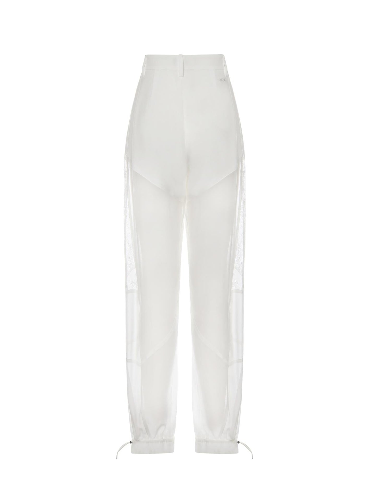 Pantalone Nacy con inserti in pizzo