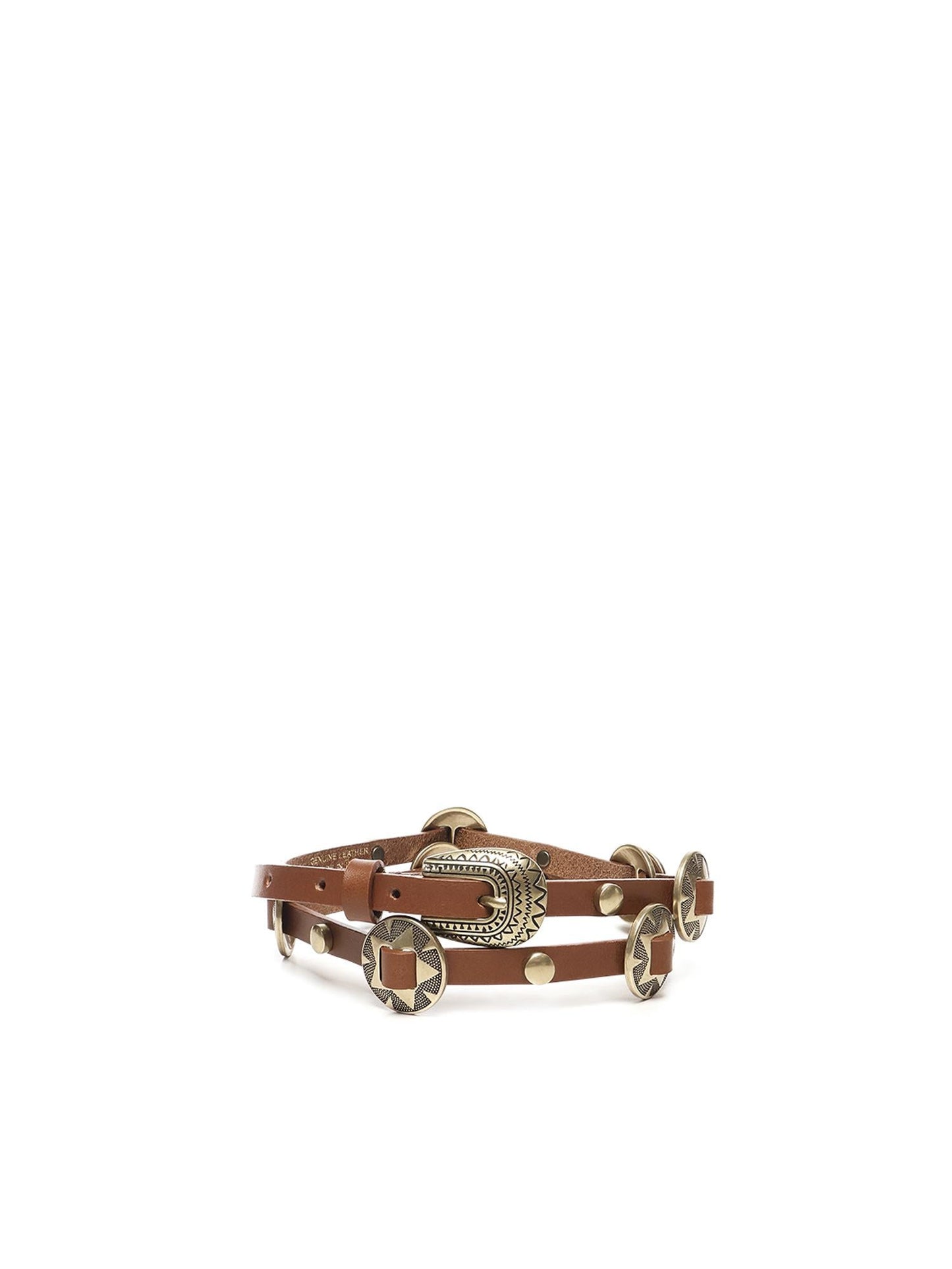 Cintura sottile in pelle