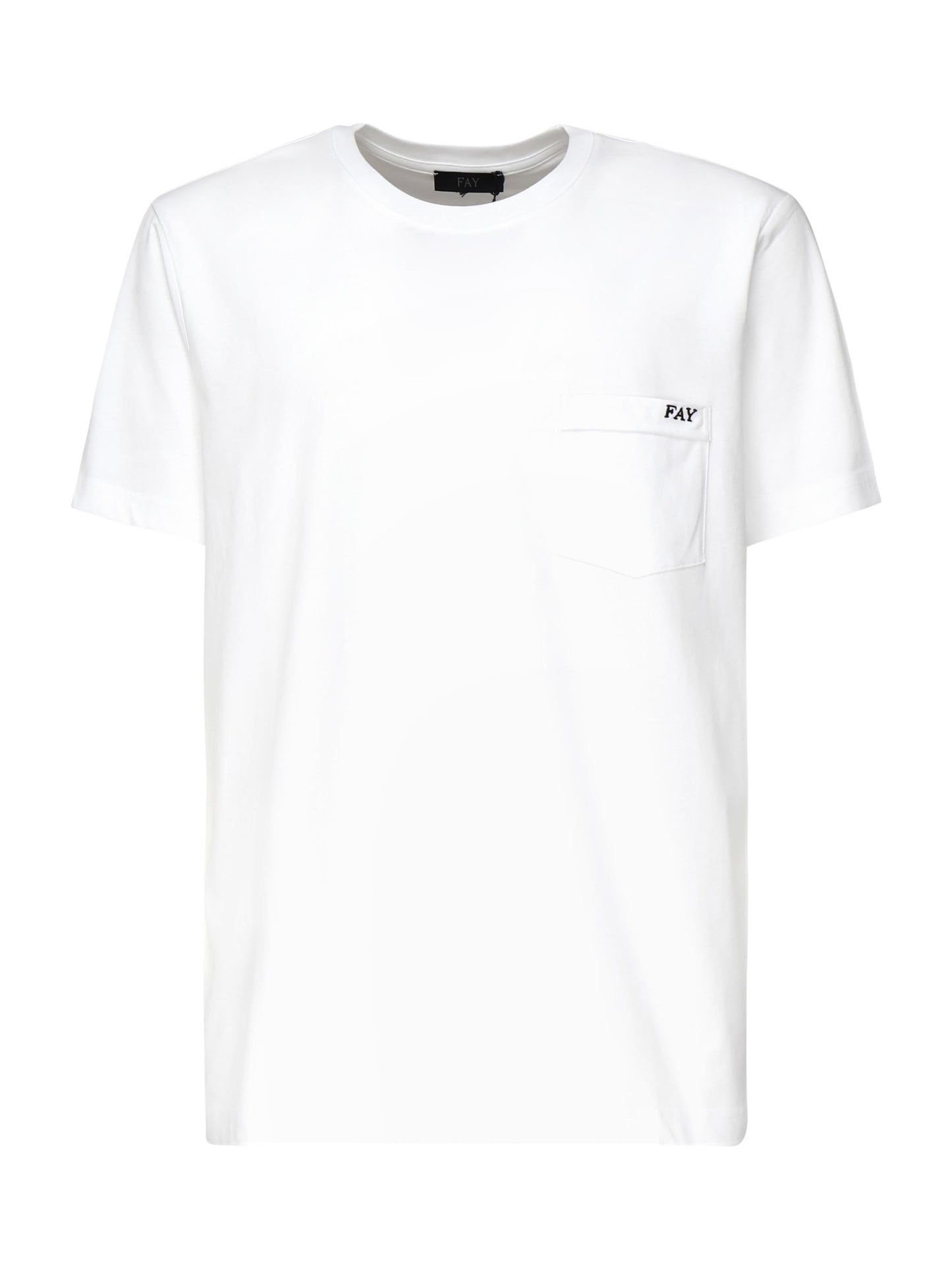 T-shirt con logo ricamato