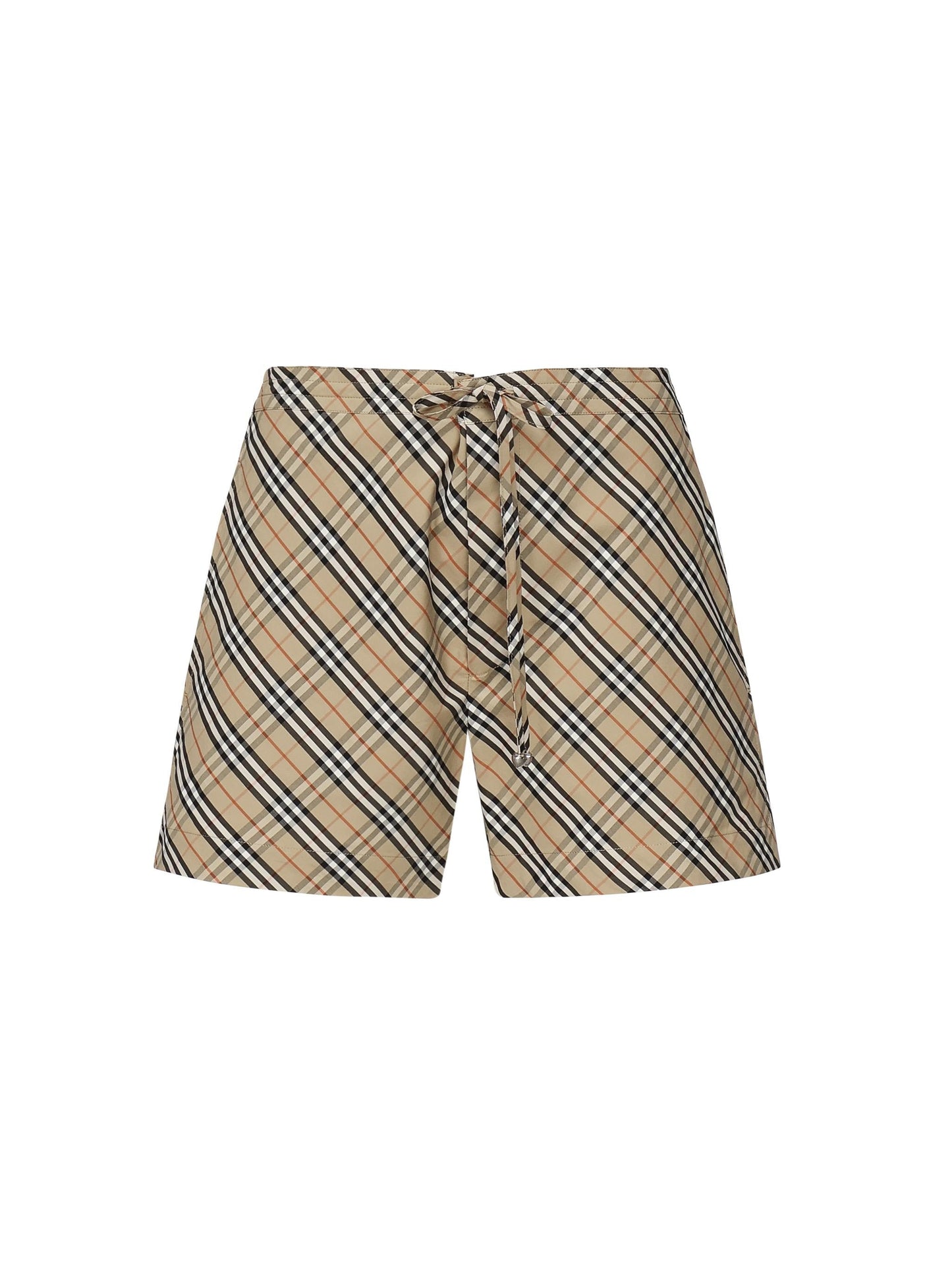 Shorts in cotone Check