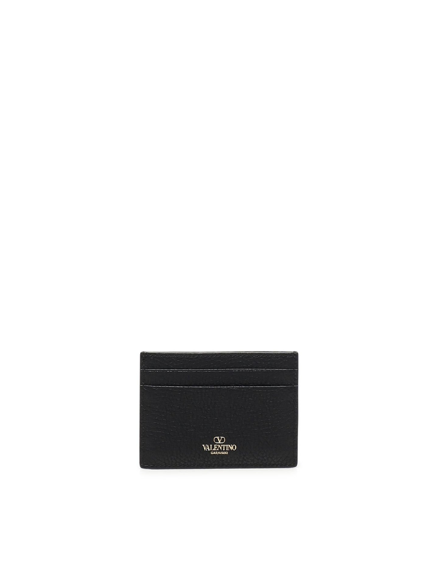 Portacarte Rockstud in pelle