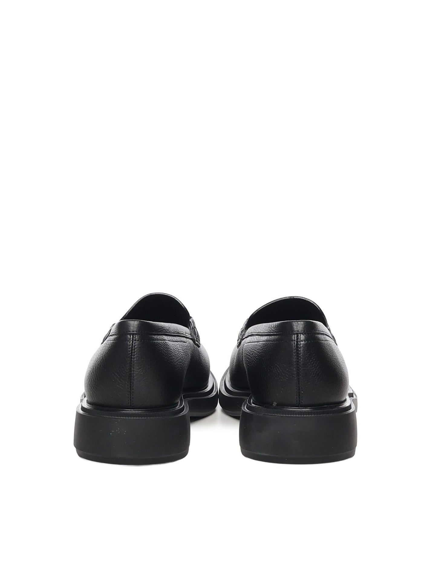 Mocassino con ornamento Gancini