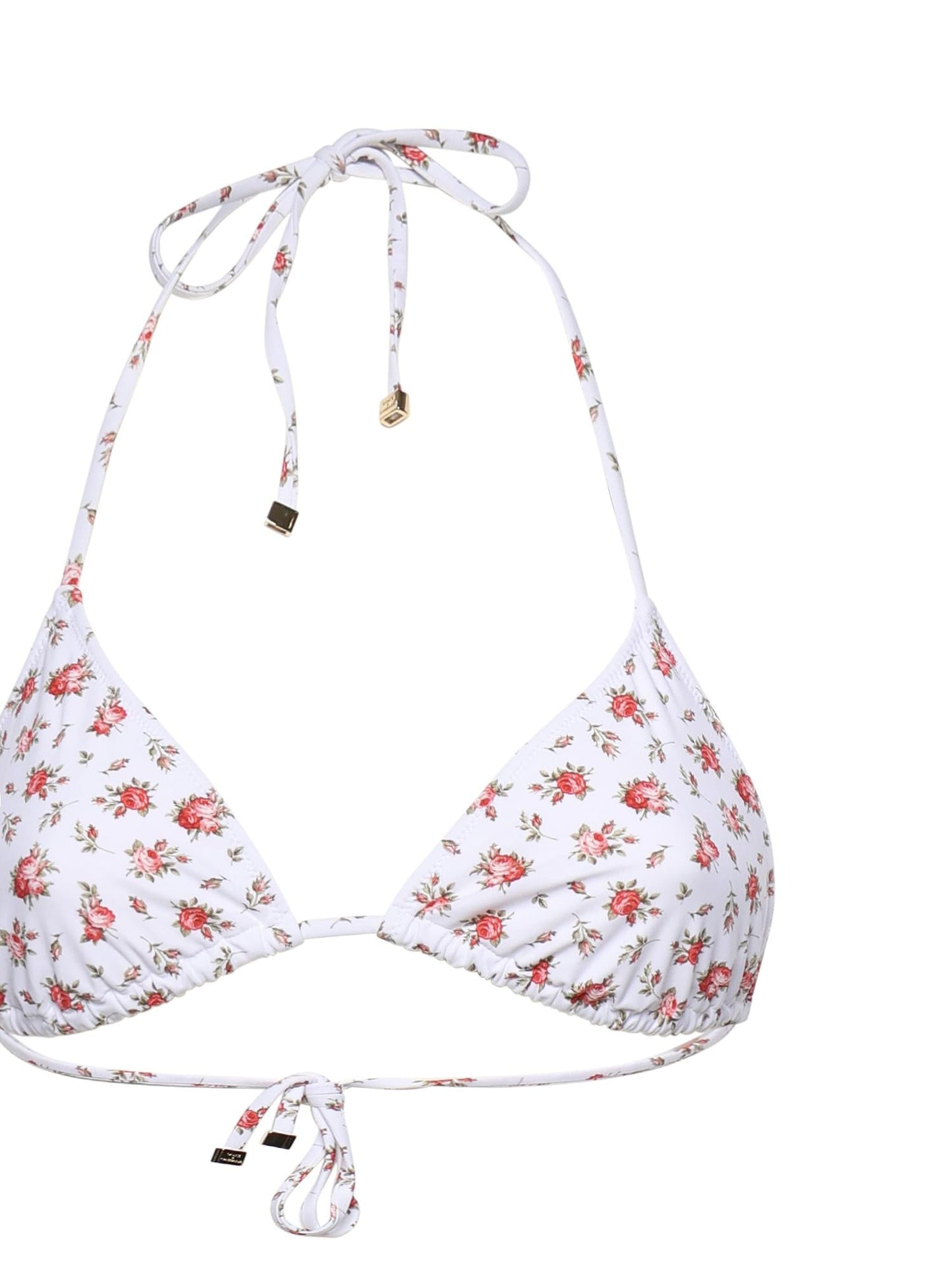 Bikini a triangolo stampa roselline