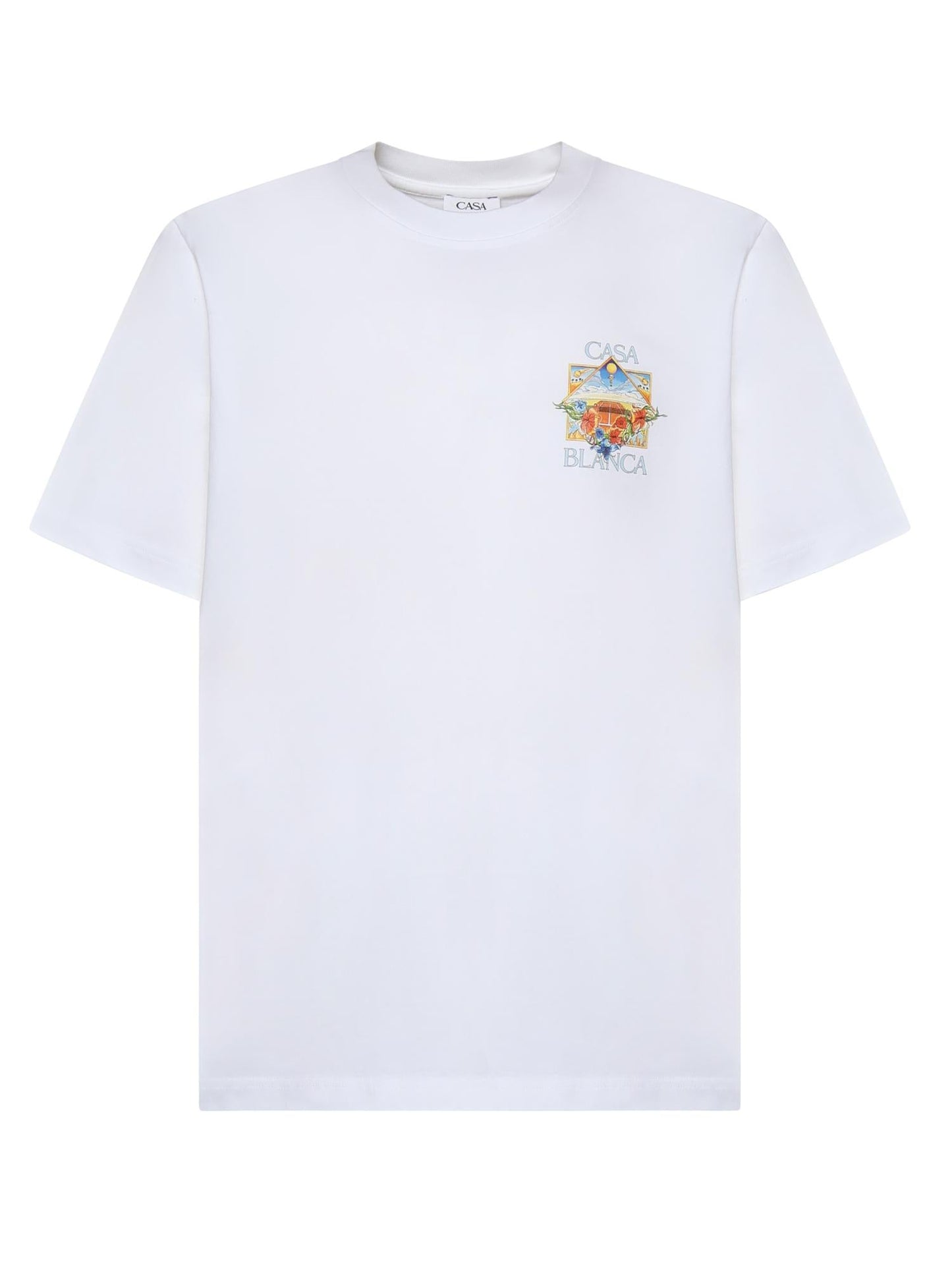 T-shirt in cotone con logo
