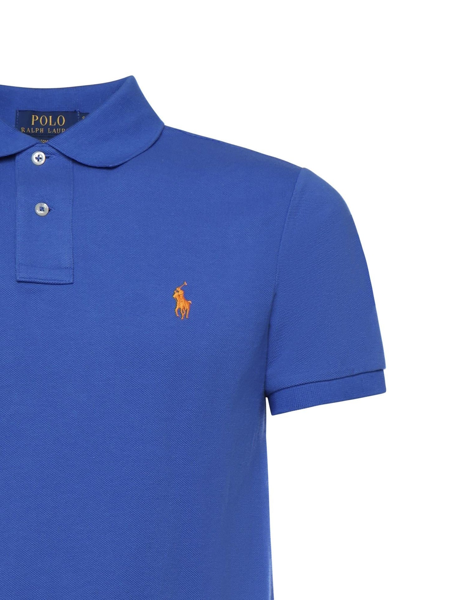 Polo in cotone con logo