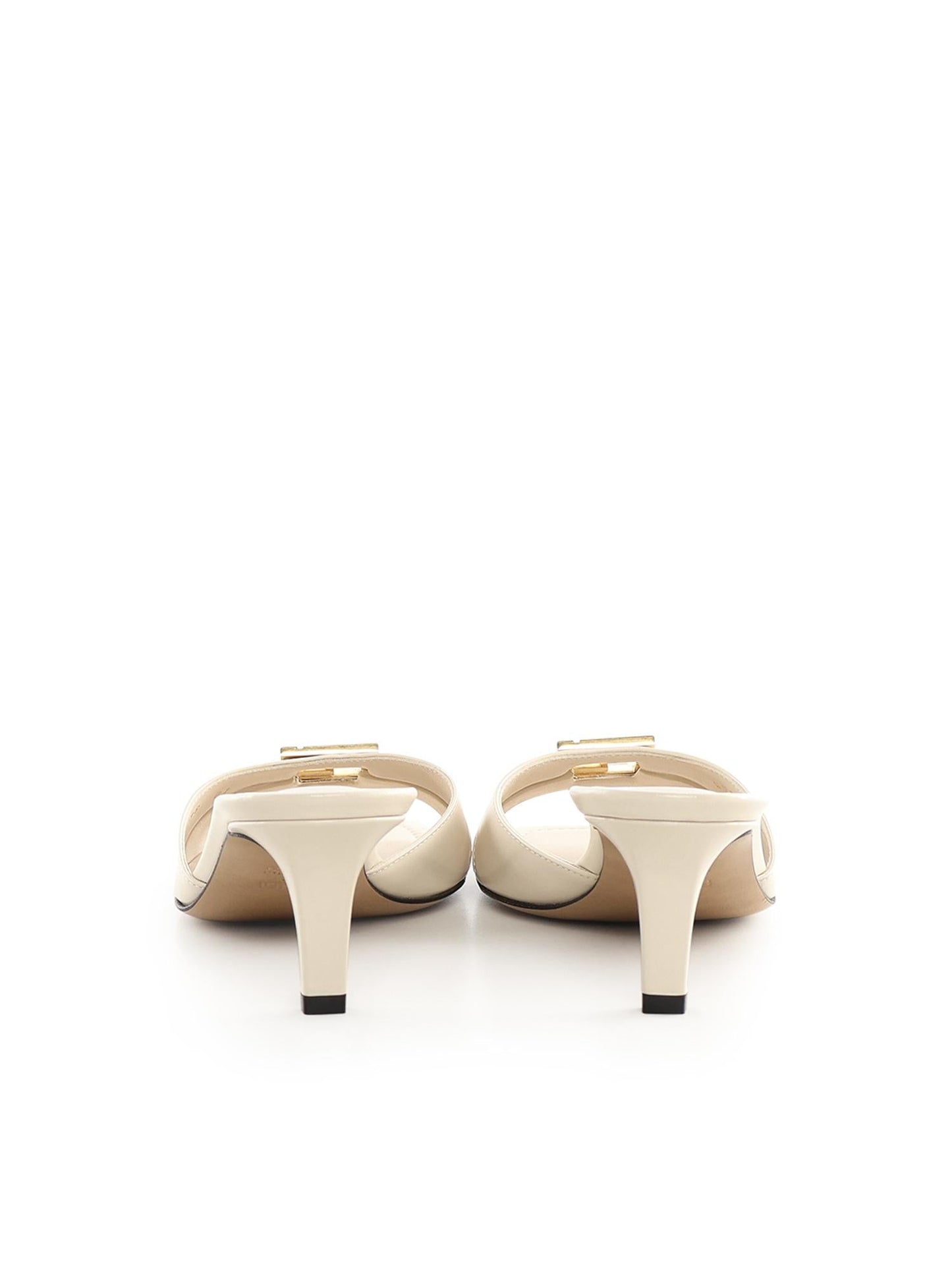 Sandalo Fendi FFold in pelle