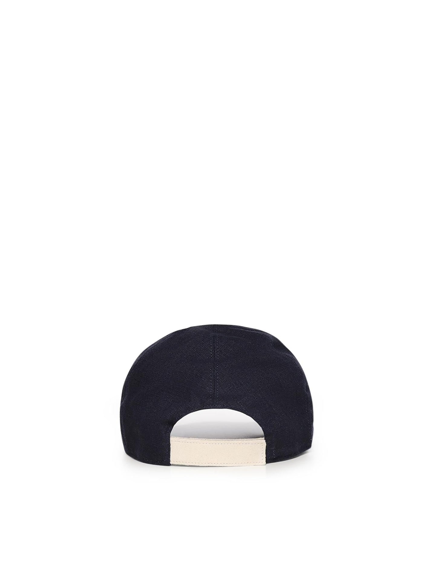 Cappello da baseball in lino e cotone
