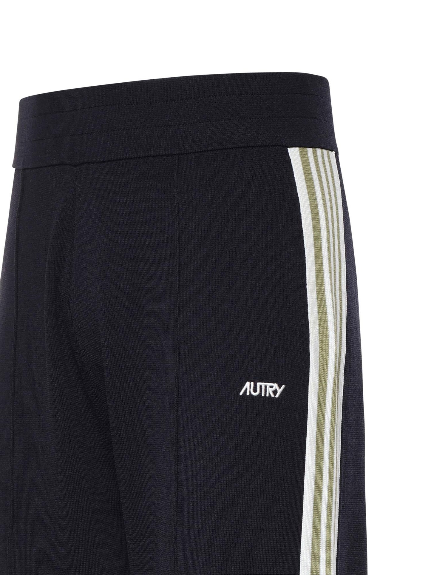 Pantalone jogger in maglia di viscosa