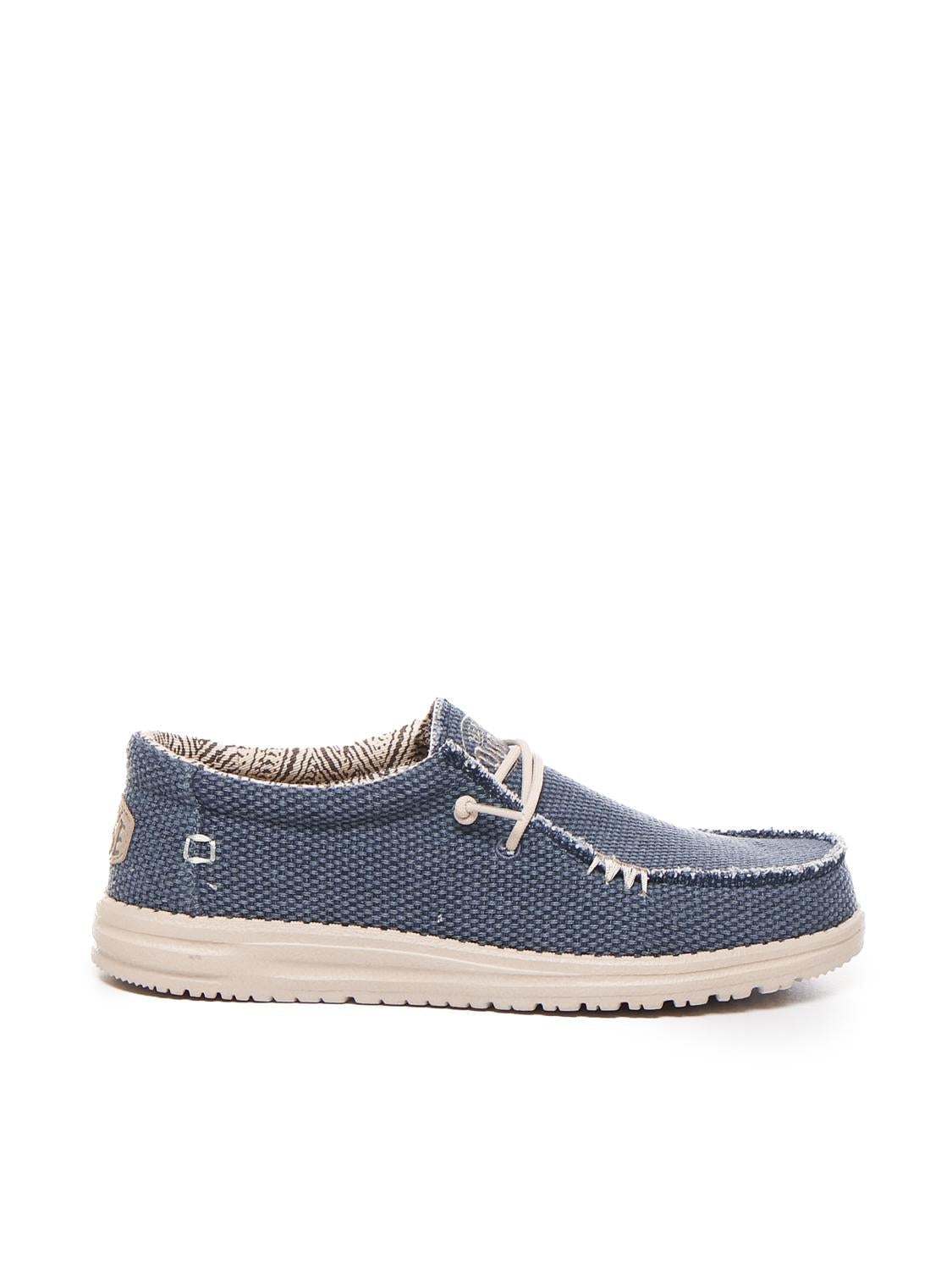 Stringate Wally in canvas