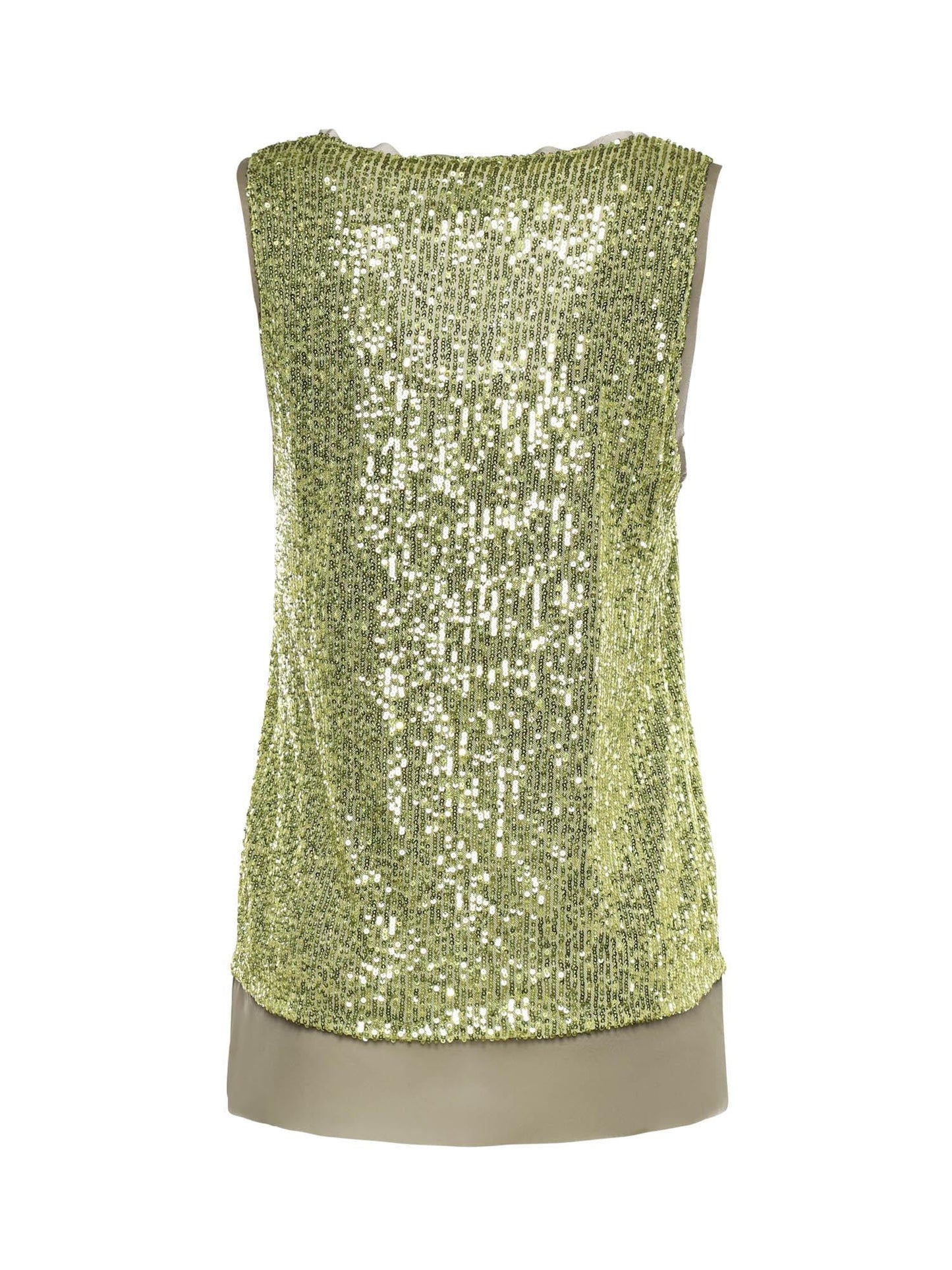 Canotta full paillettes