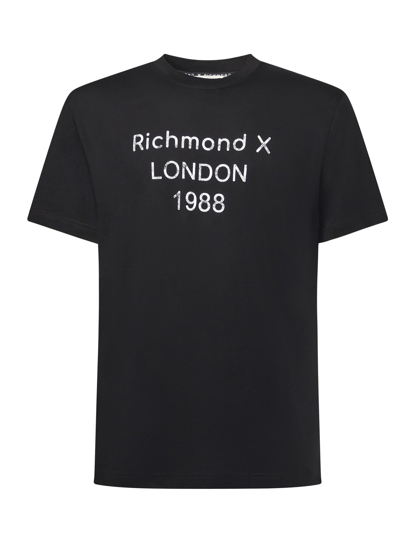 T-shirt con stampa in cotone