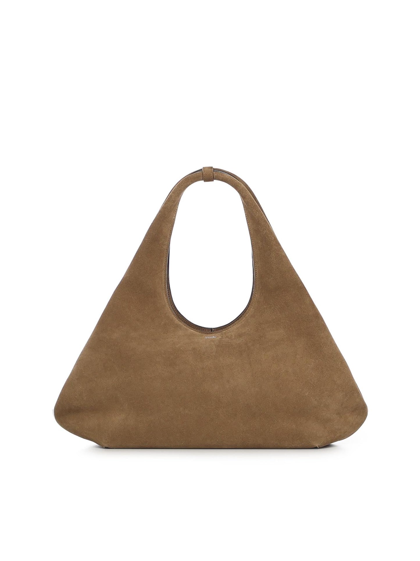 Borsa Folded in pelle scamosciata