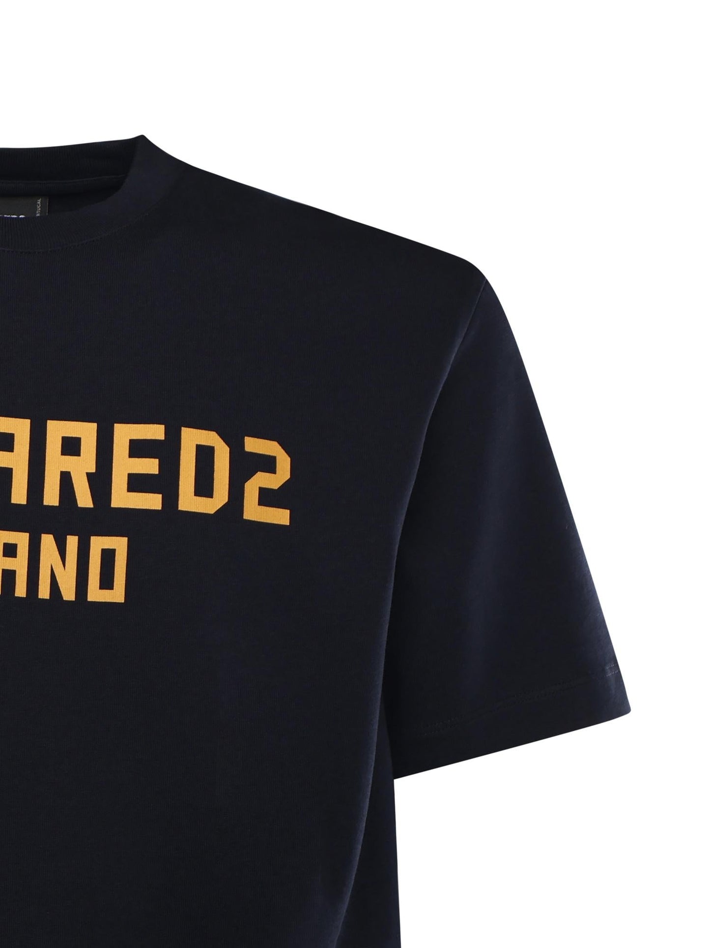 T-shirt in jersey con logo