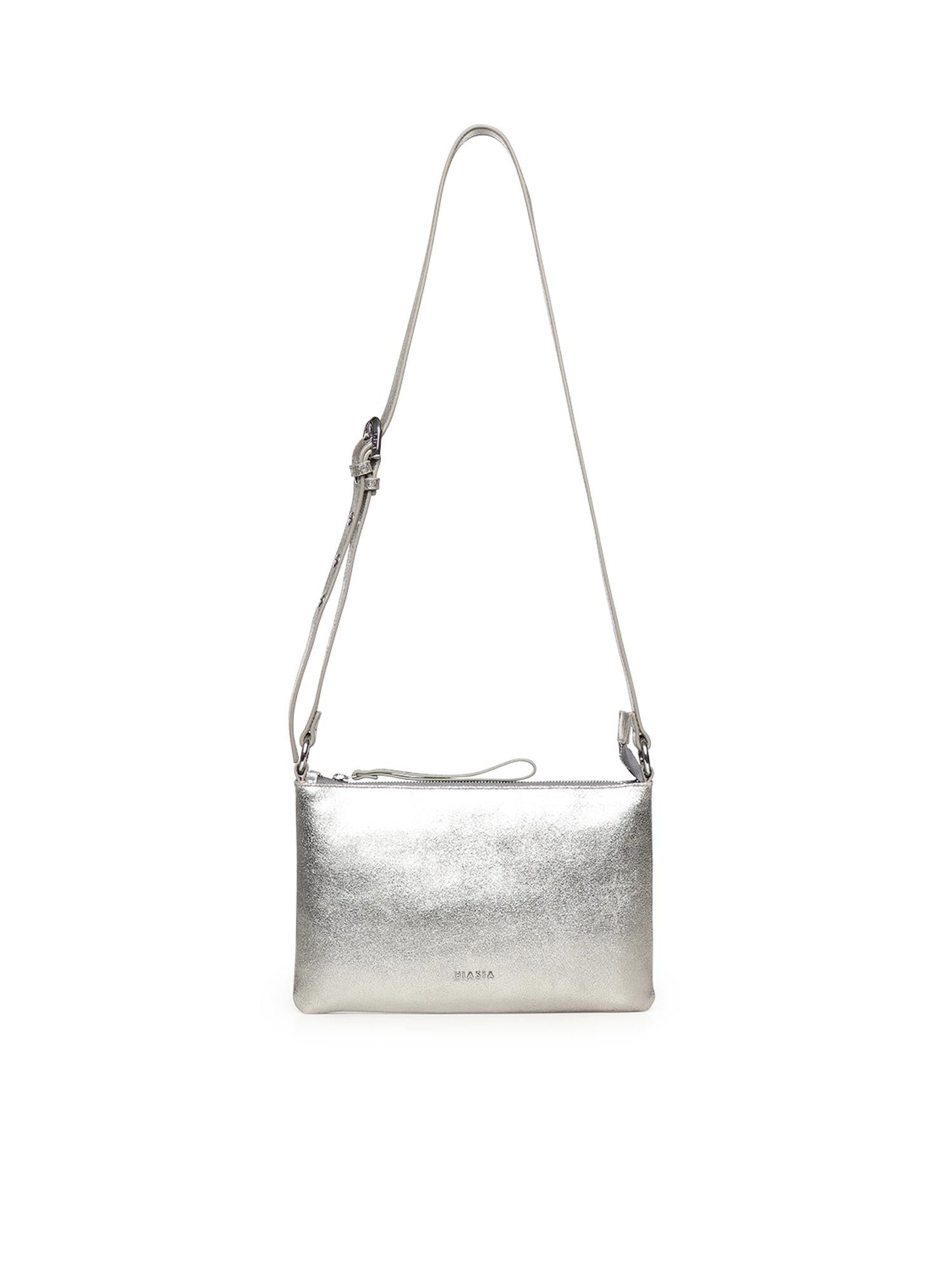 Pochette Flat in pelle