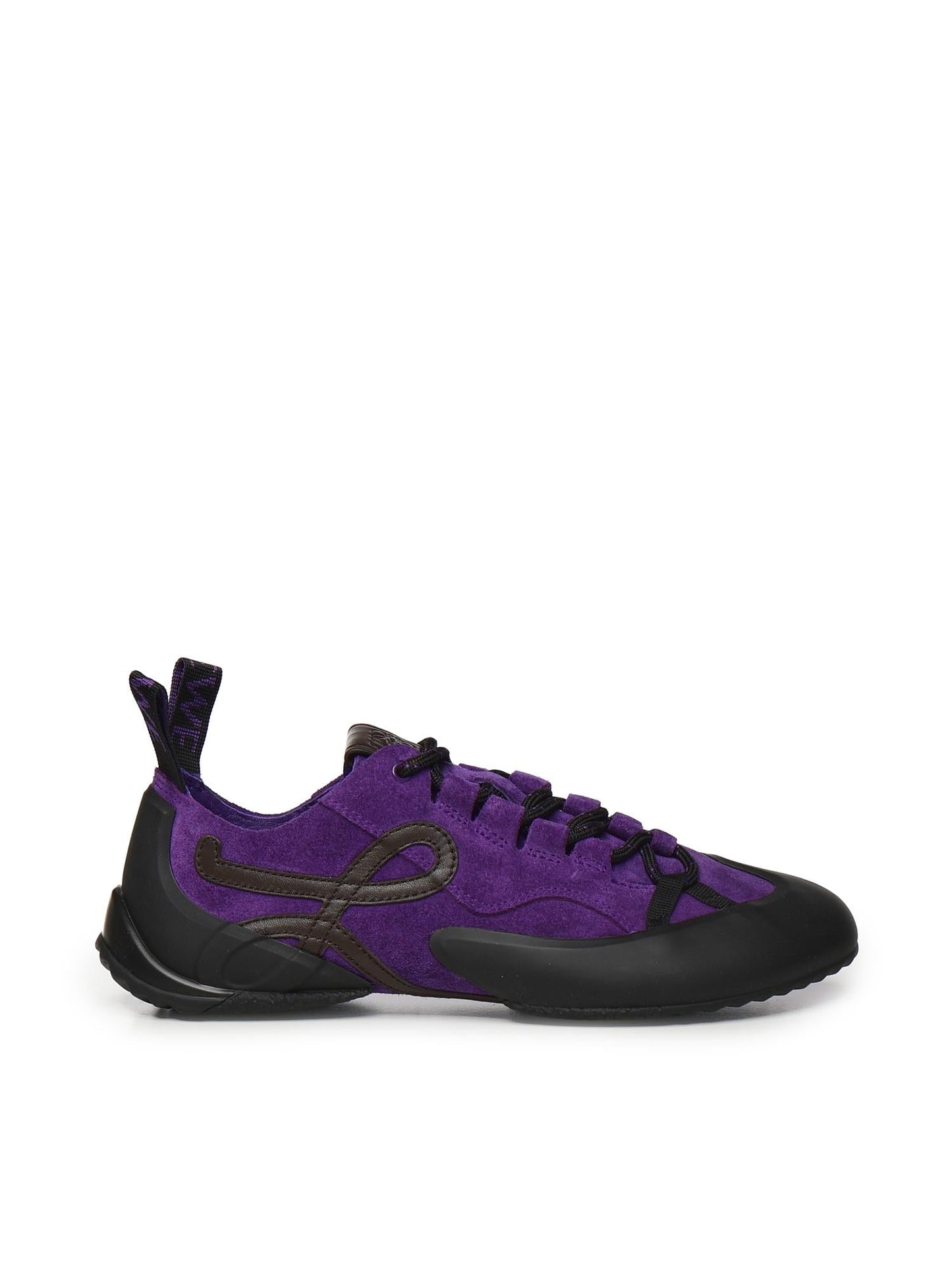 Sneaker Grip in pelle scamosciata
