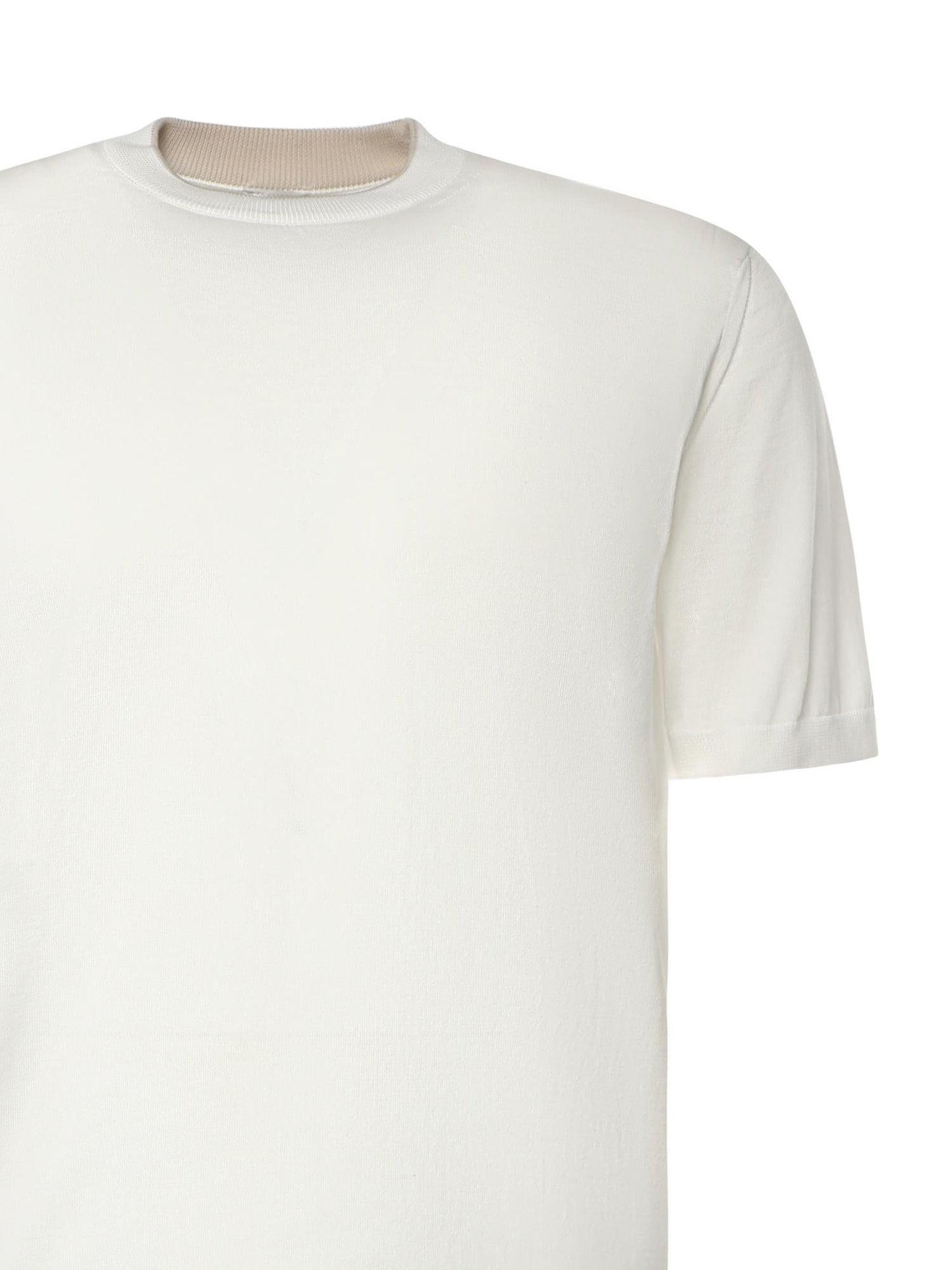 Maglia girocollo in cotone