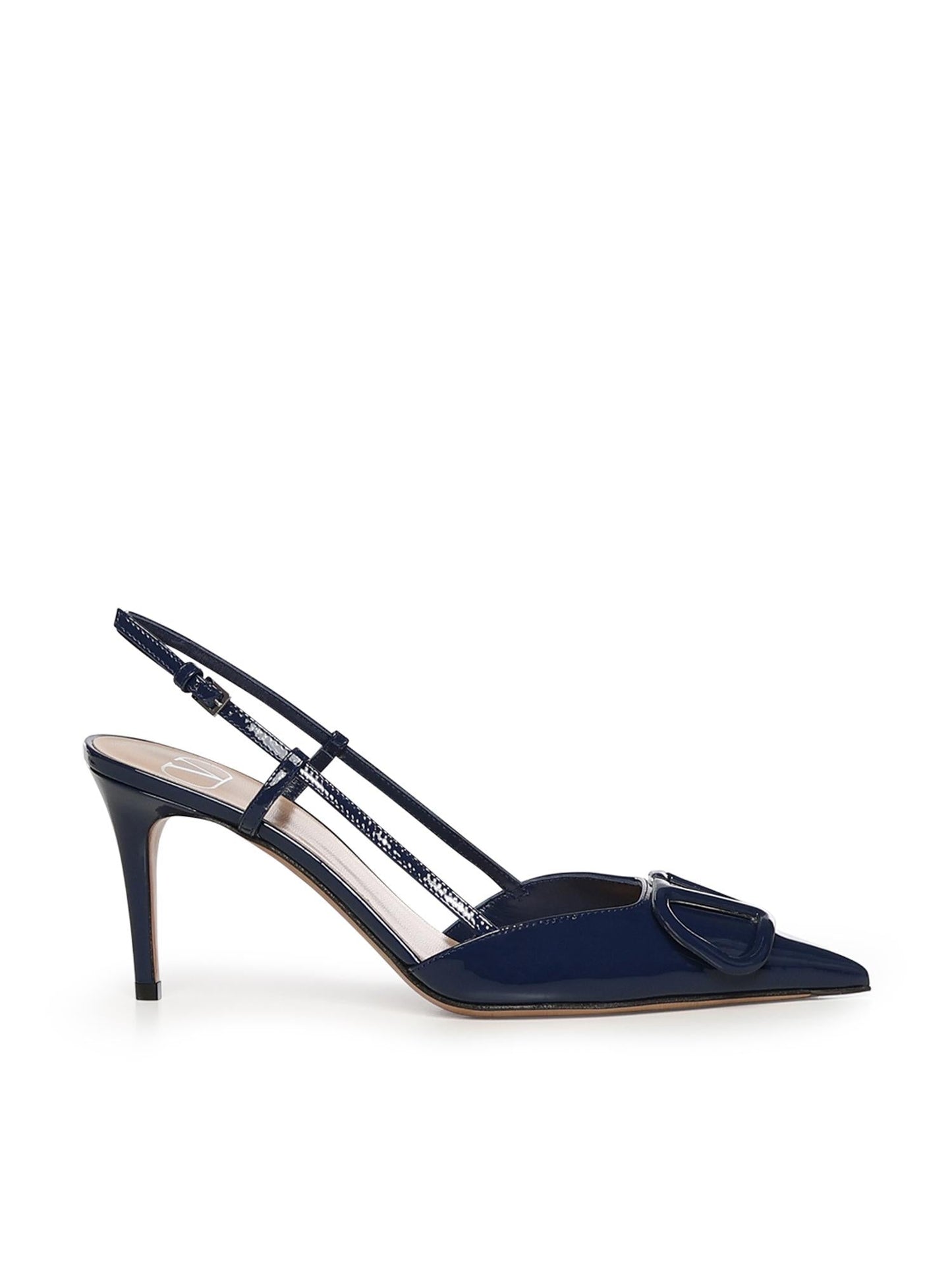 Décolleté slingback Vlogo Signature in vernice