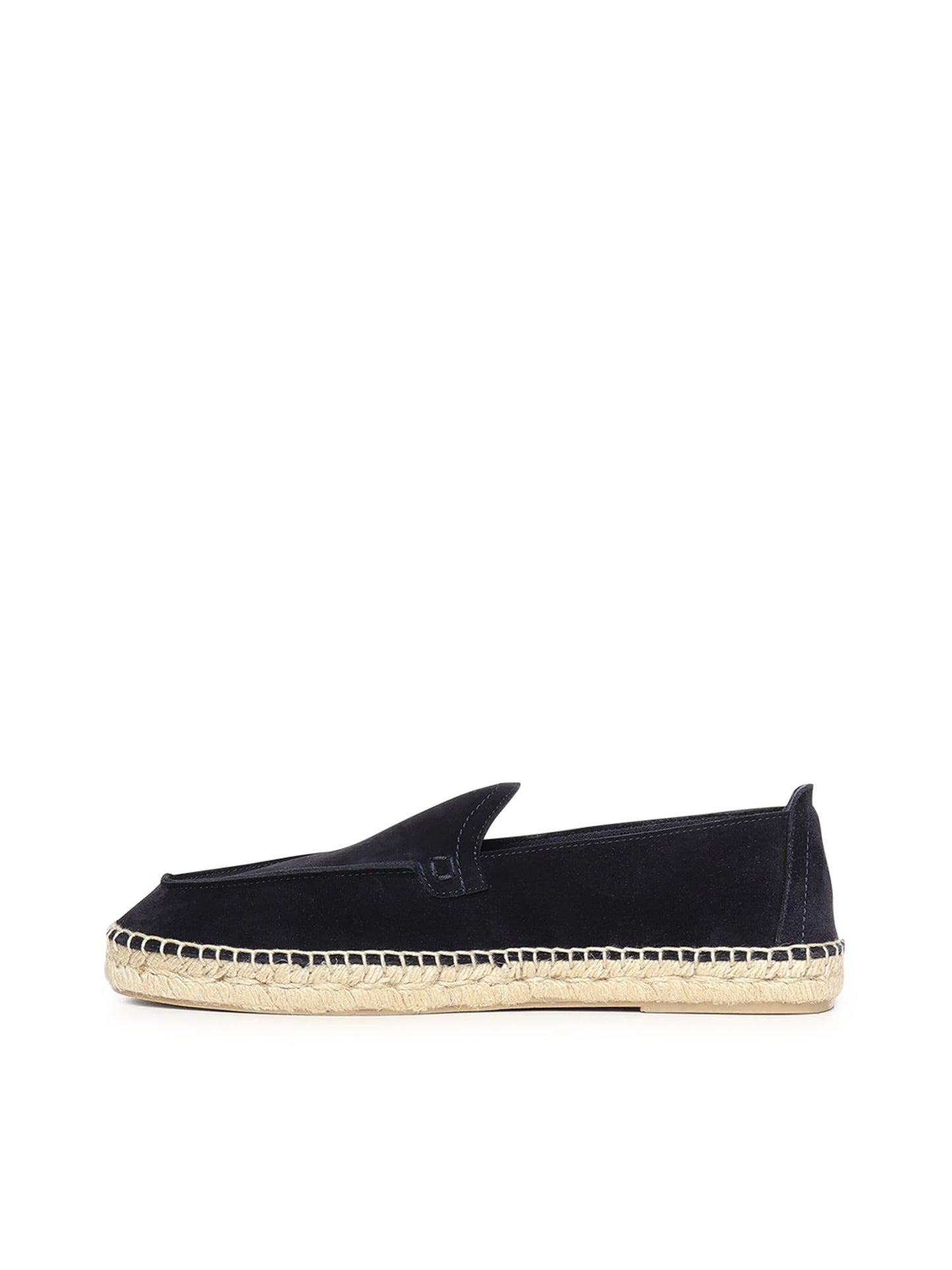 Espadrillas in pelle scamosciata velour