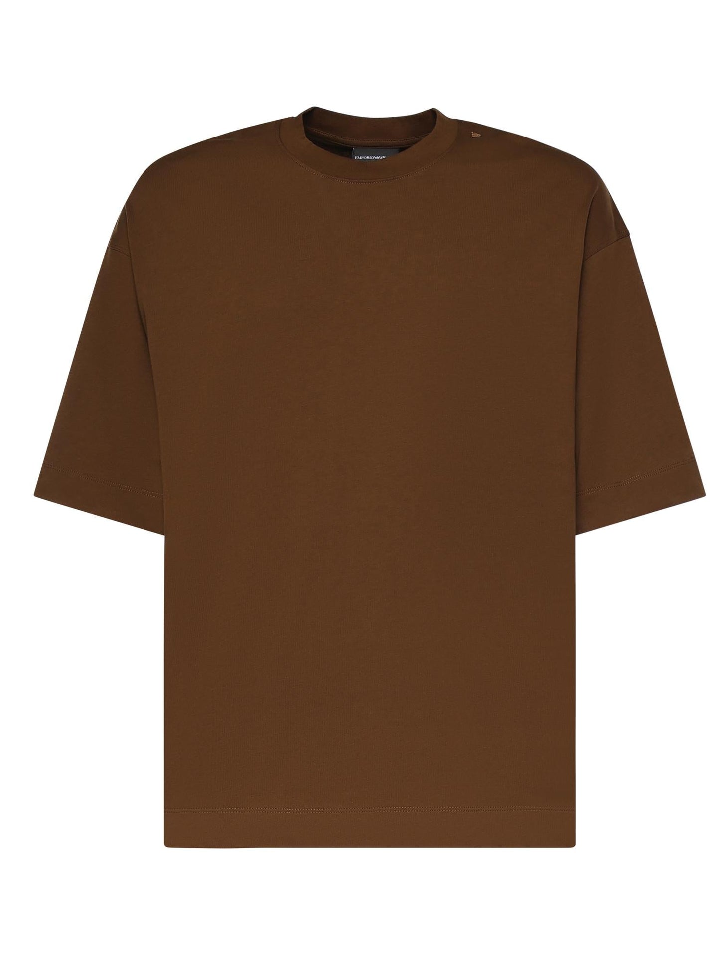 T-shirt in jersey con logo