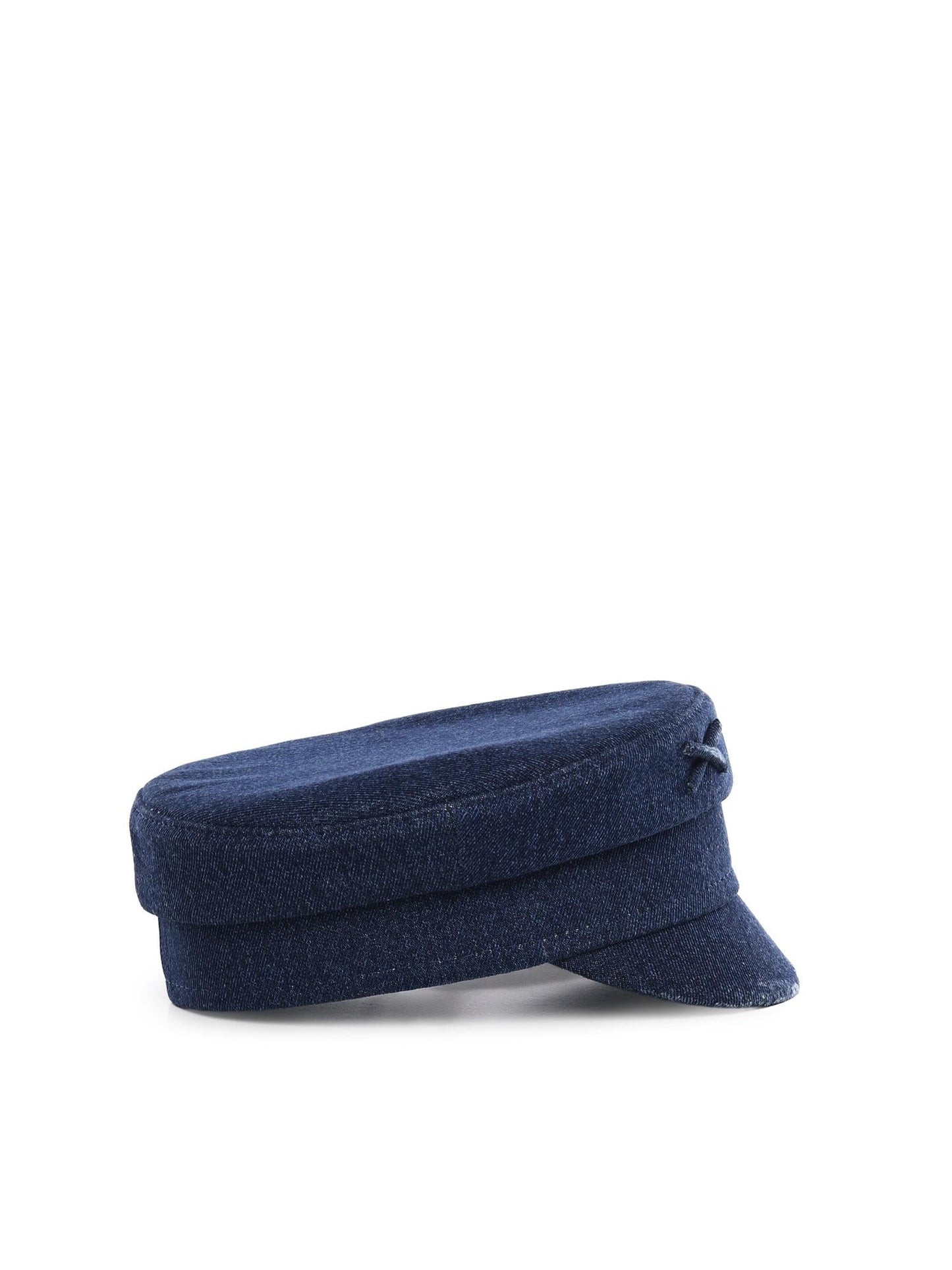 Cappello Baker Boy in denim distressed