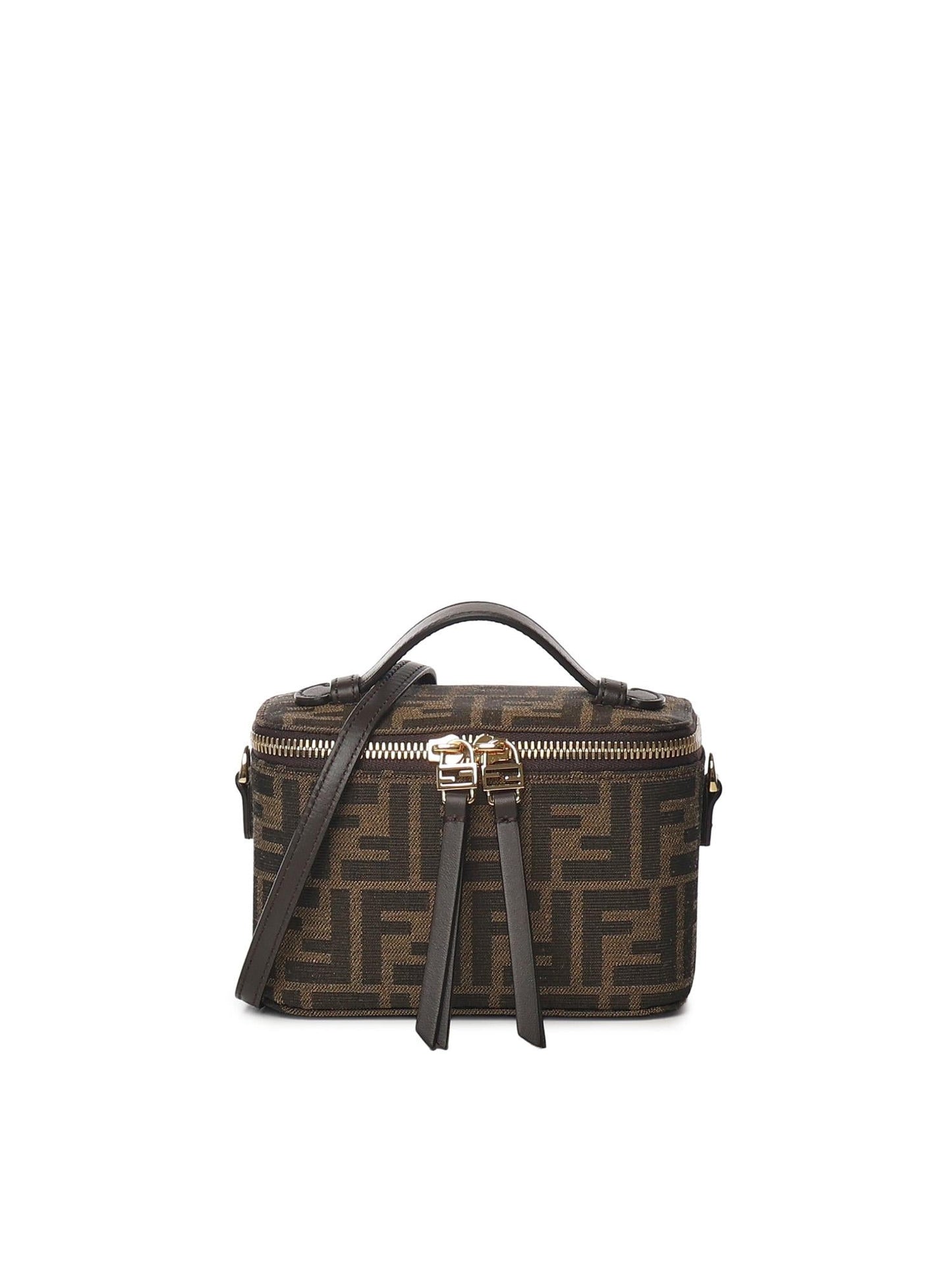 Minibag in tessuto FF jacquard