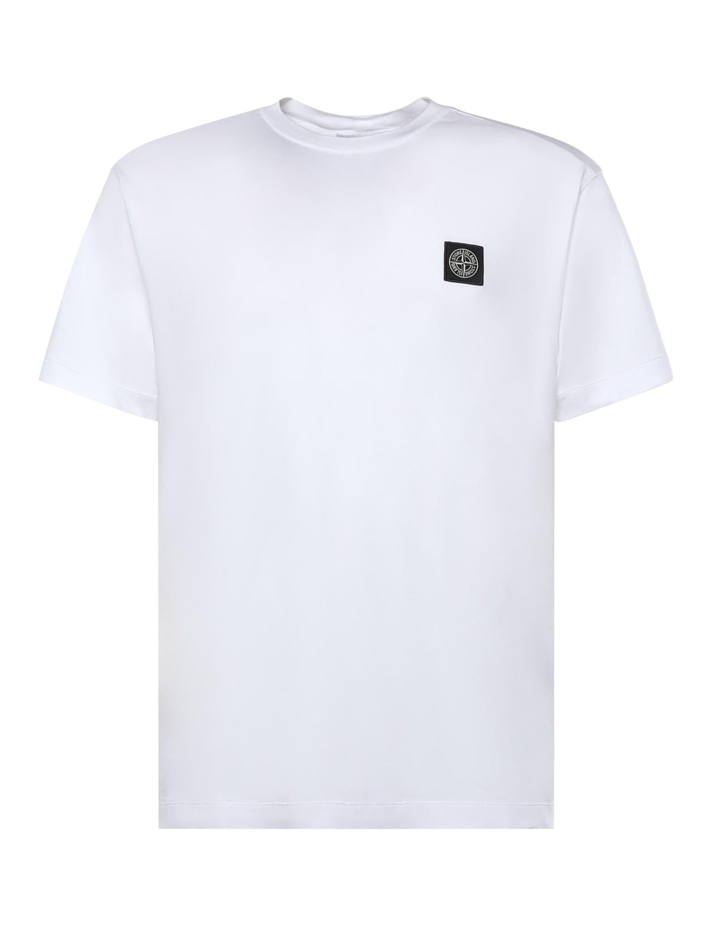 T-shirt con patch Compass in jersey di cotone