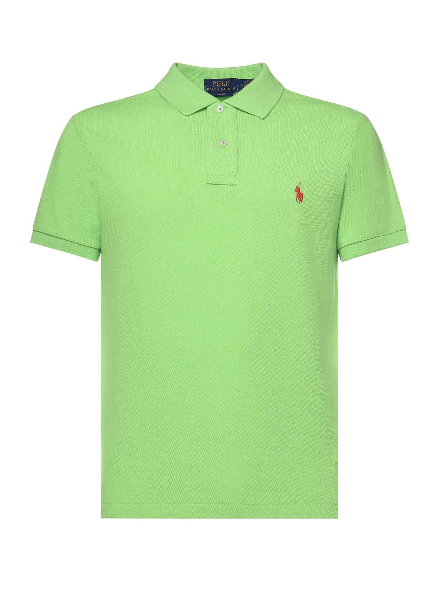 Polo in cotone con logo