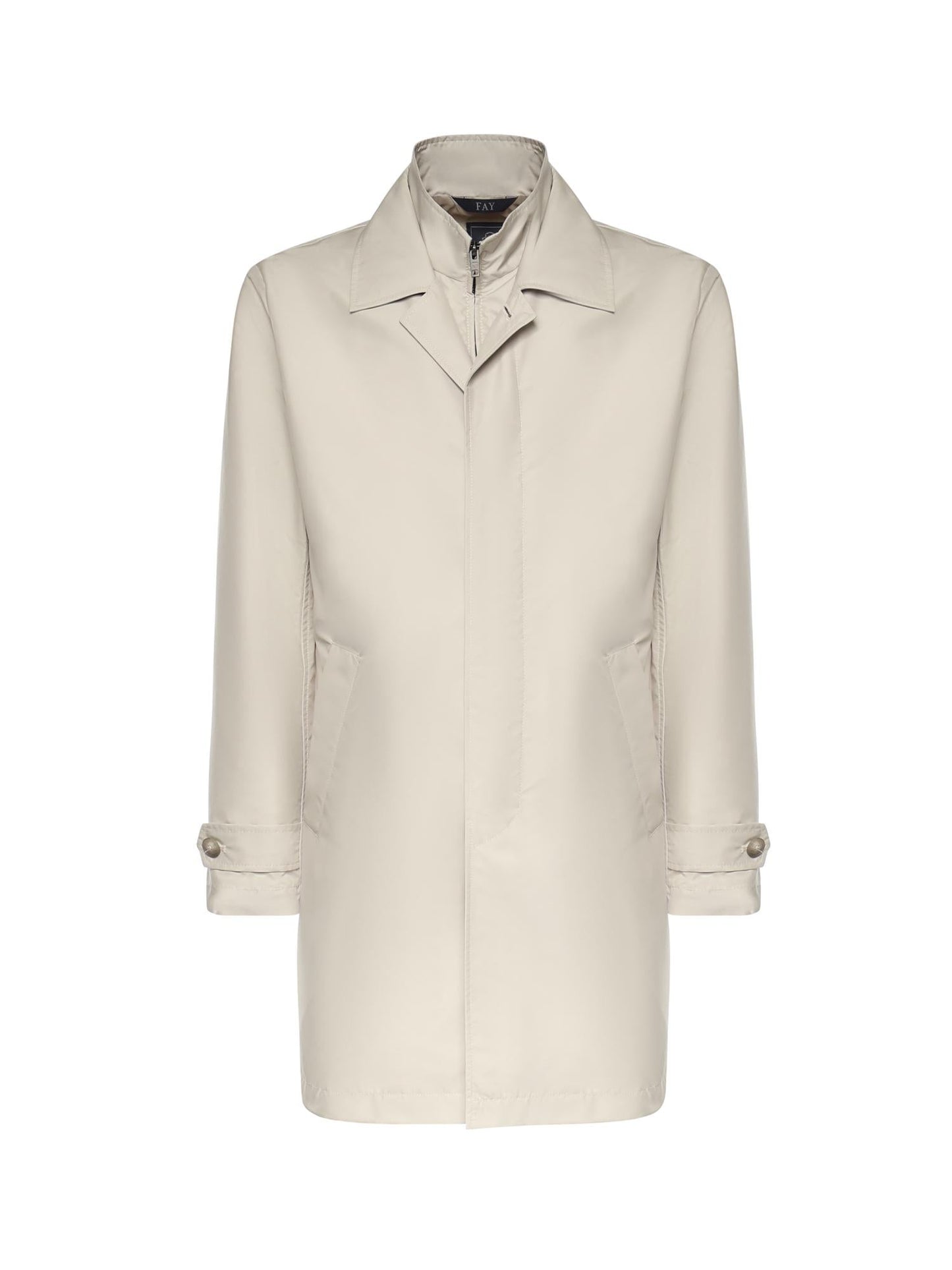 Morning coat in popeline tecnico