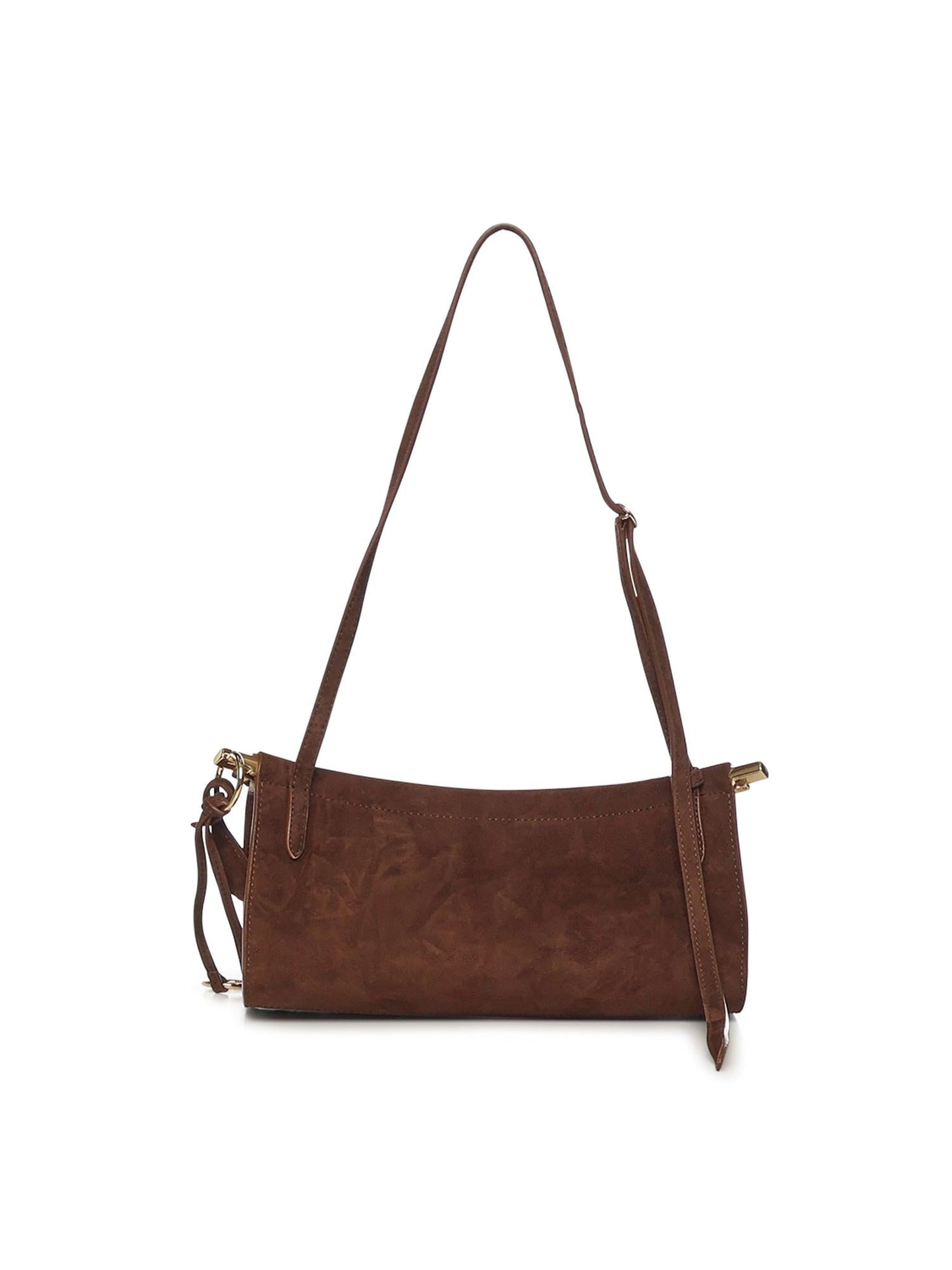 Borsa Le Click East West piccola in pelle scamosciata